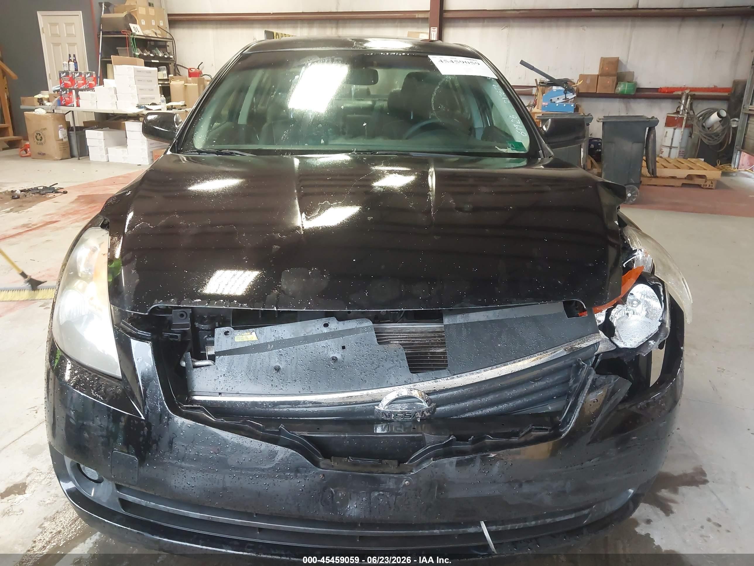 2007 Nissan Altima 2.5 S Black vin: 1N4AL21EX7C199364