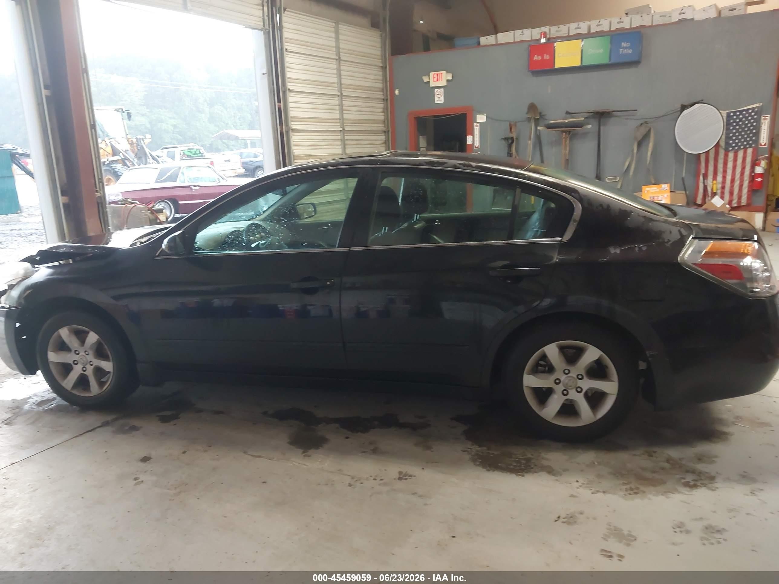 2007 Nissan Altima 2.5 S Black vin: 1N4AL21EX7C199364
