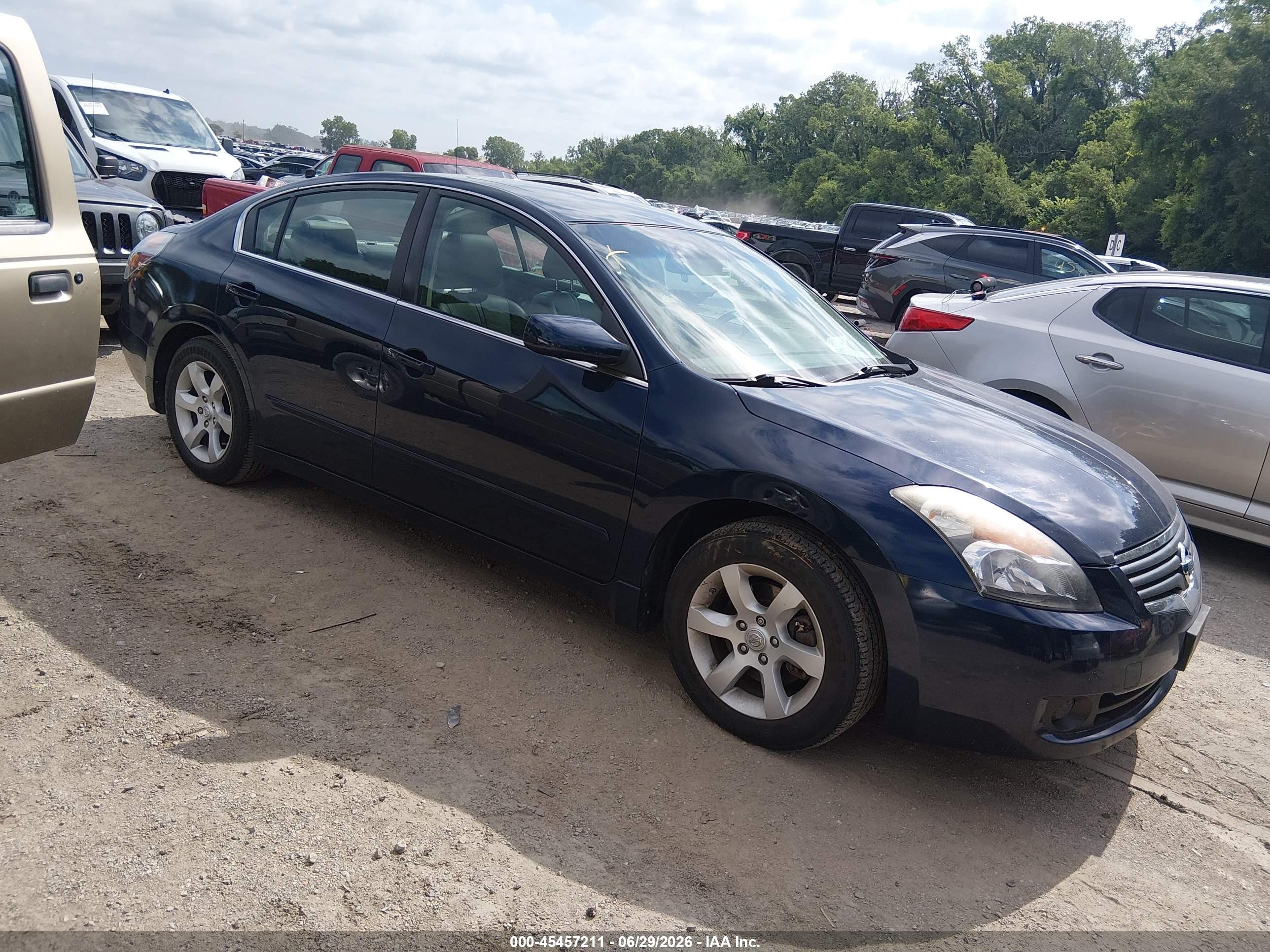 2007 Nissan Altima 2.5 S Blue vin: 1N4AL21EX7C208791