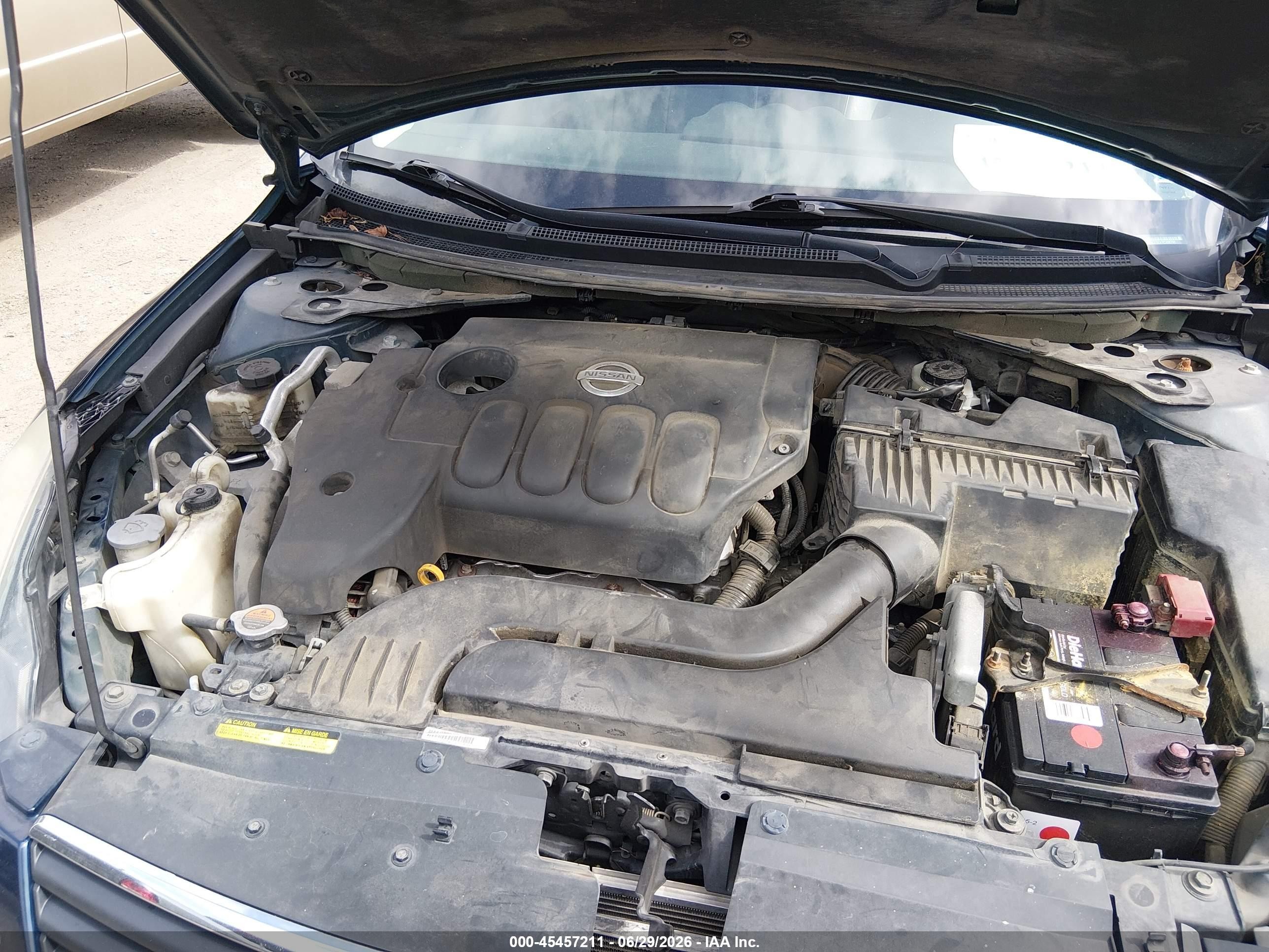 2007 Nissan Altima 2.5 S Blue vin: 1N4AL21EX7C208791