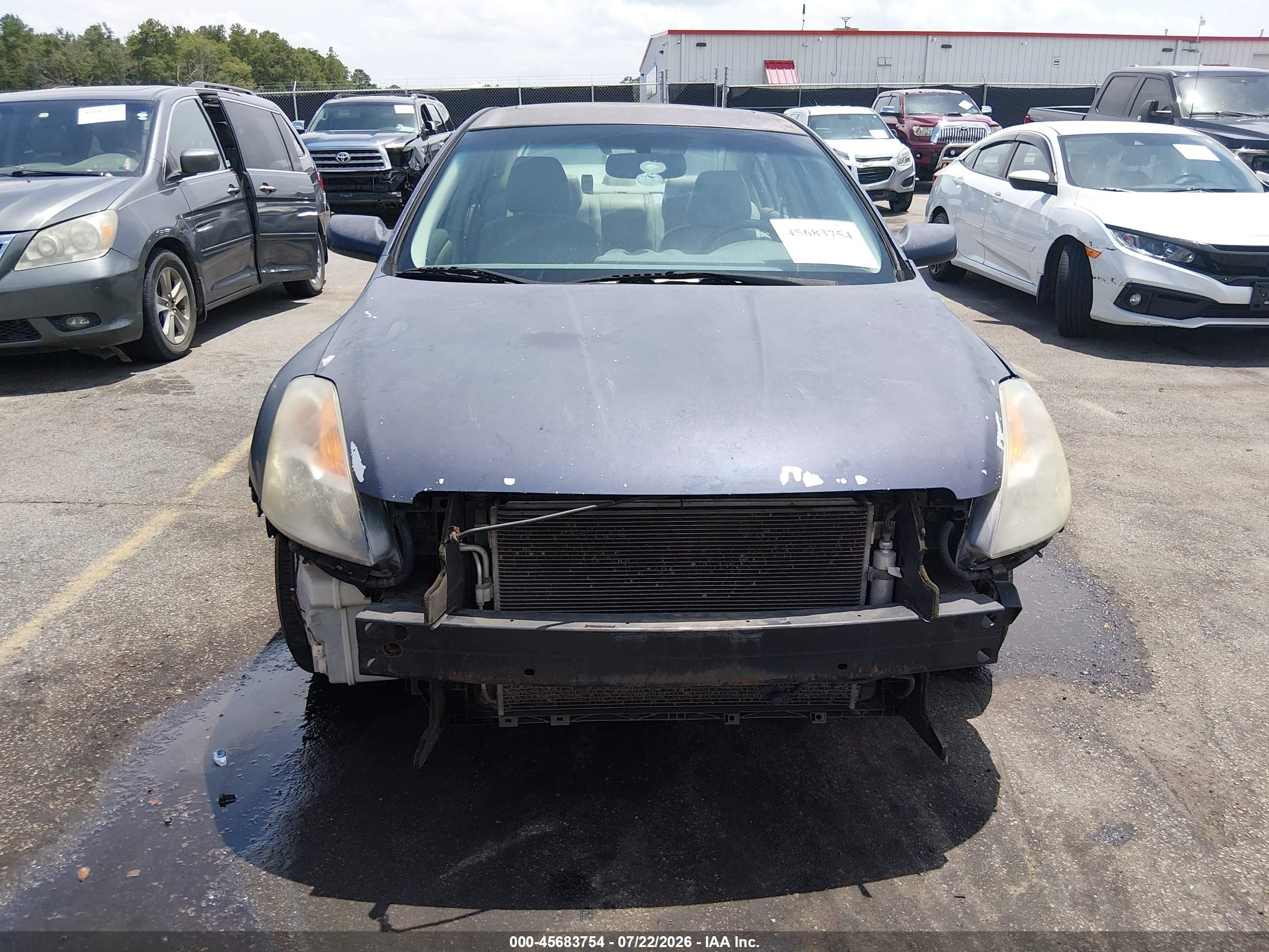 2007 Nissan Altima 2.5 S Blue vin: 1N4AL21EX7N414374
