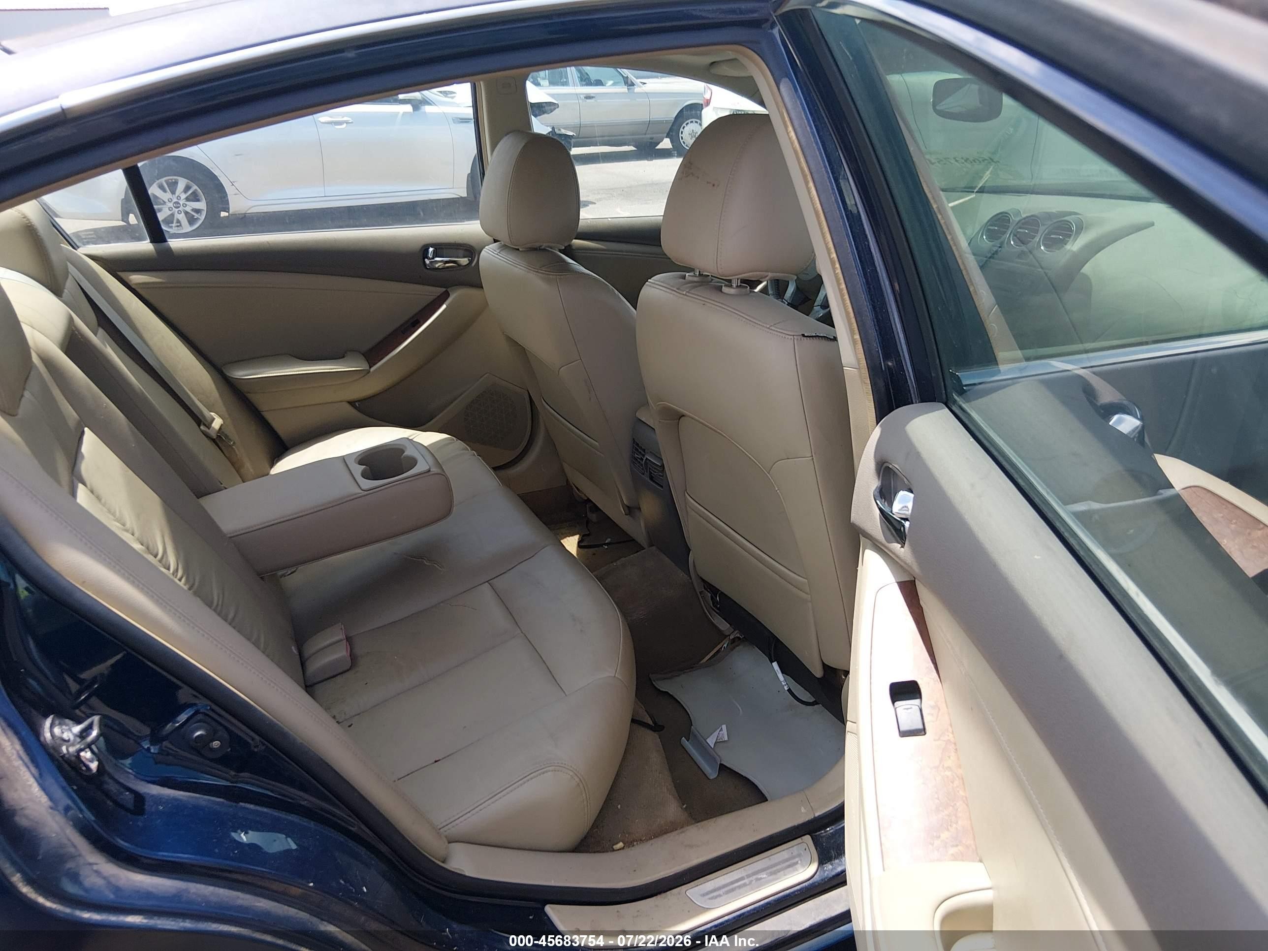 2007 Nissan Altima 2.5 S Blue vin: 1N4AL21EX7N414374