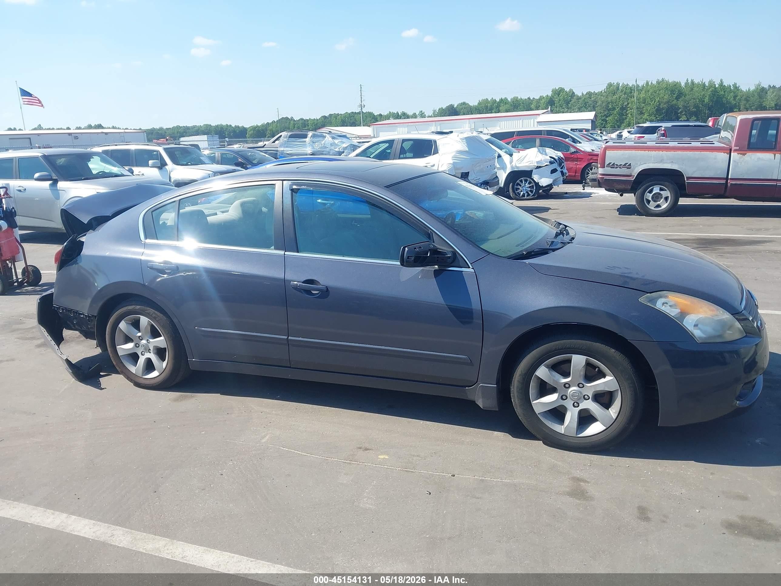2007 Nissan Altima 2.5 S Gray vin: 1N4AL21EX7N430431