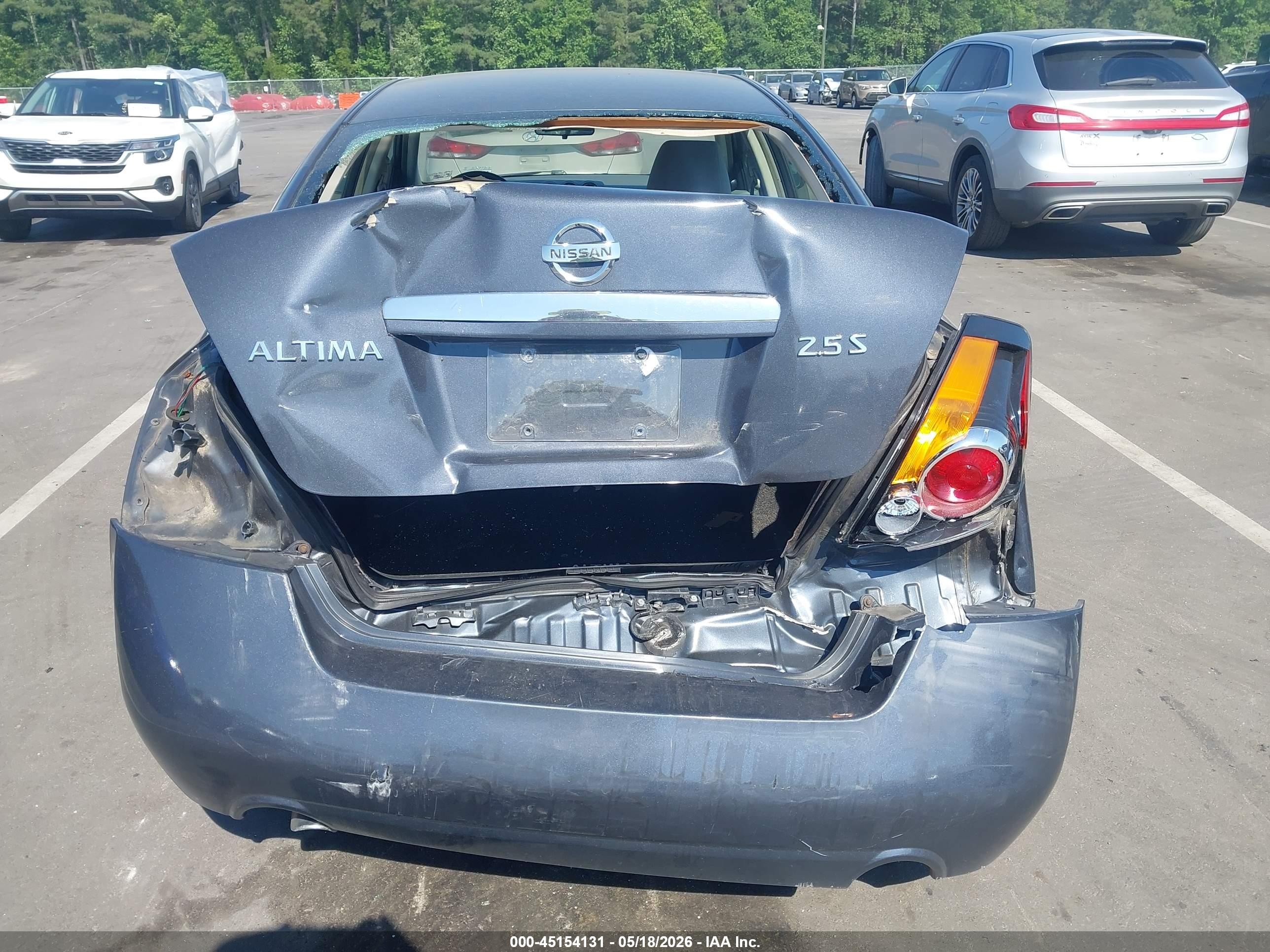 2007 Nissan Altima 2.5 S Gray vin: 1N4AL21EX7N430431