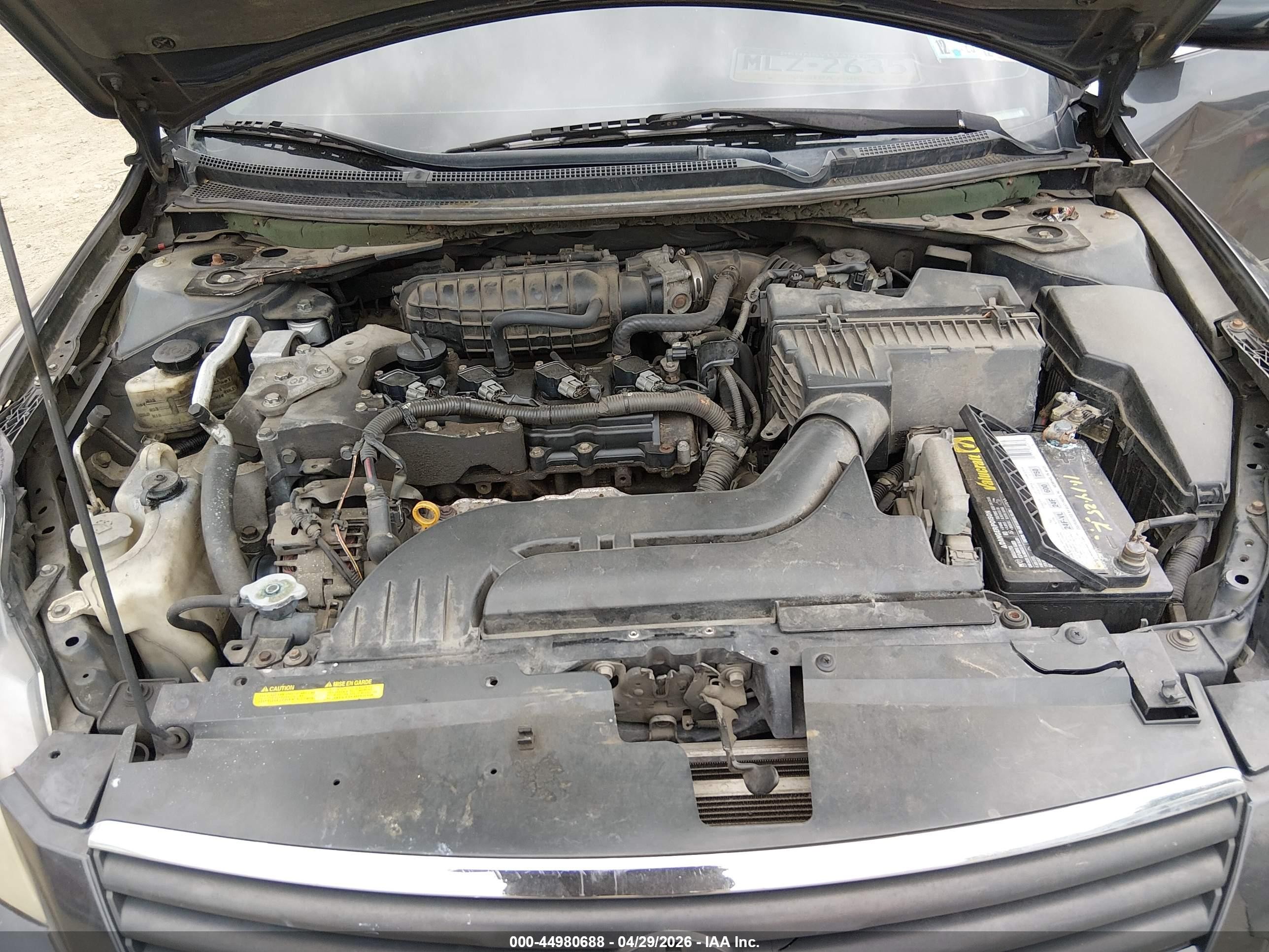 2007 Nissan Altima 2.5 S Серый vin: 1N4AL21EX7N438349
