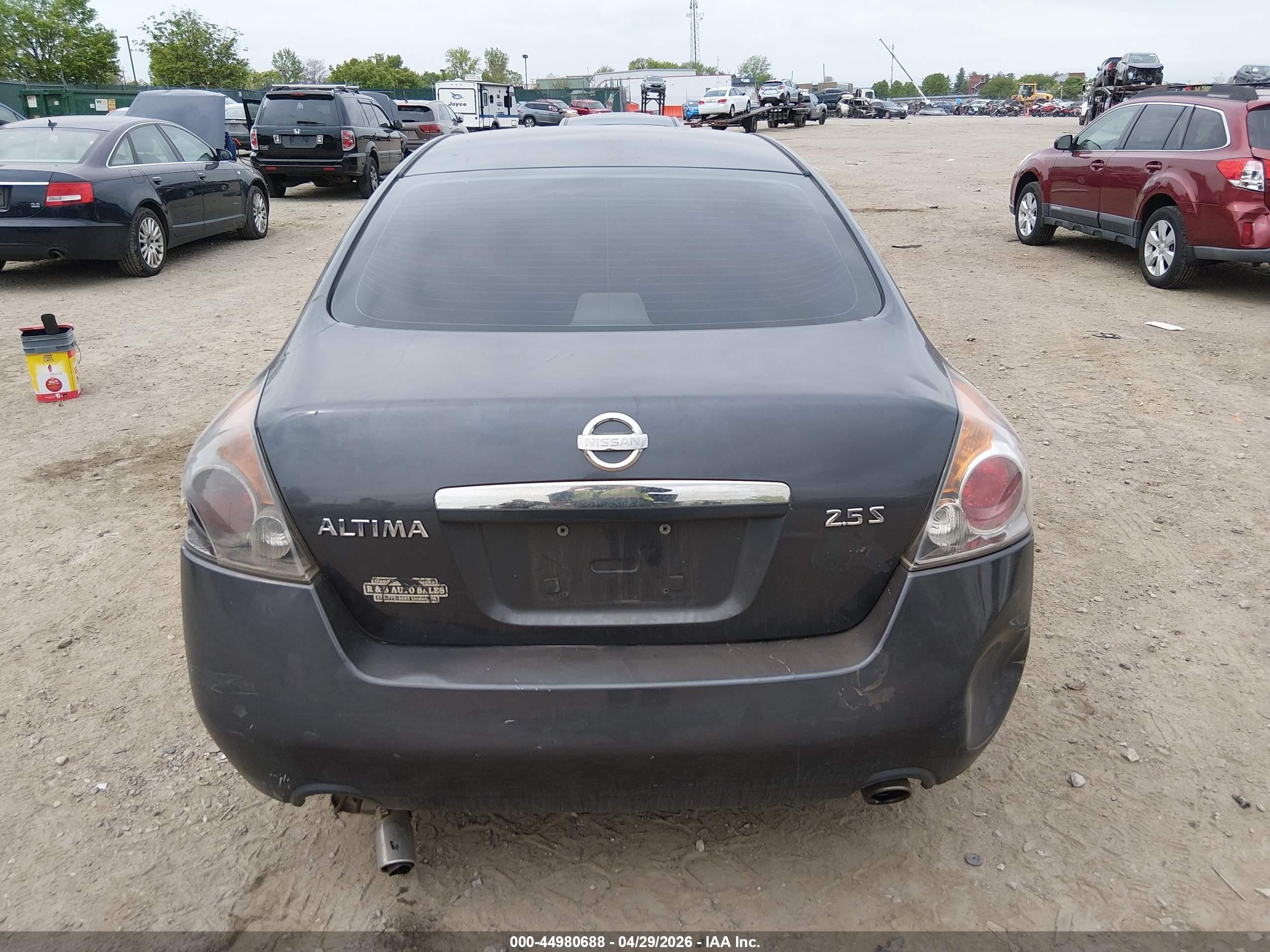 2007 Nissan Altima 2.5 S Серый vin: 1N4AL21EX7N438349