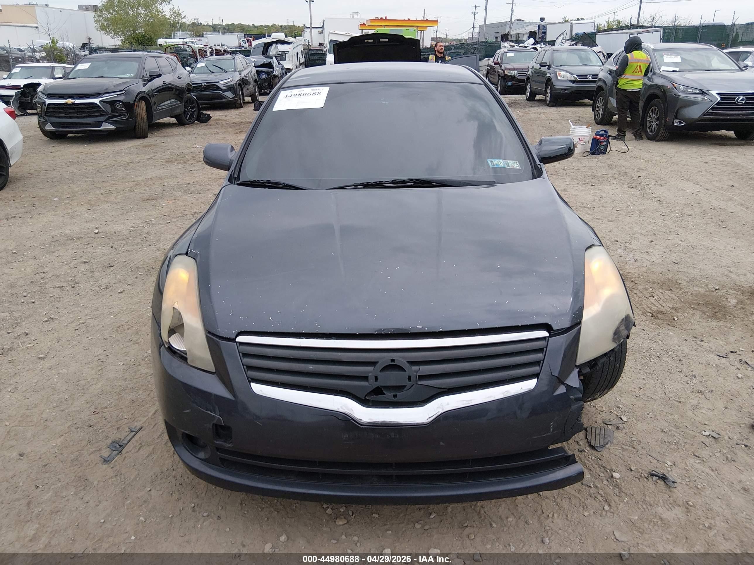 2007 Nissan Altima 2.5 S Серый vin: 1N4AL21EX7N438349