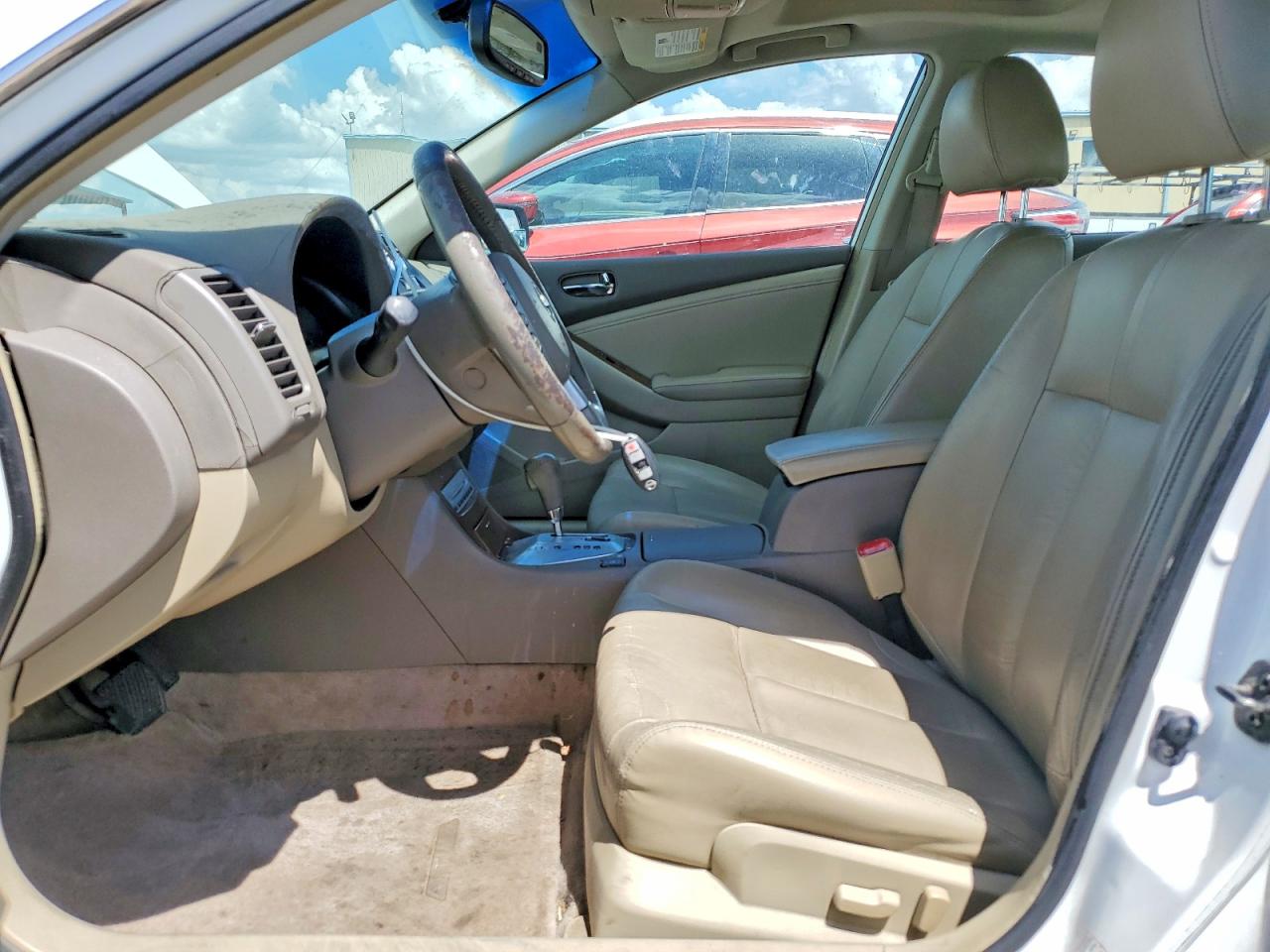 2007 Nissan Altima 2.5 White vin: 1N4AL21EX7N453840