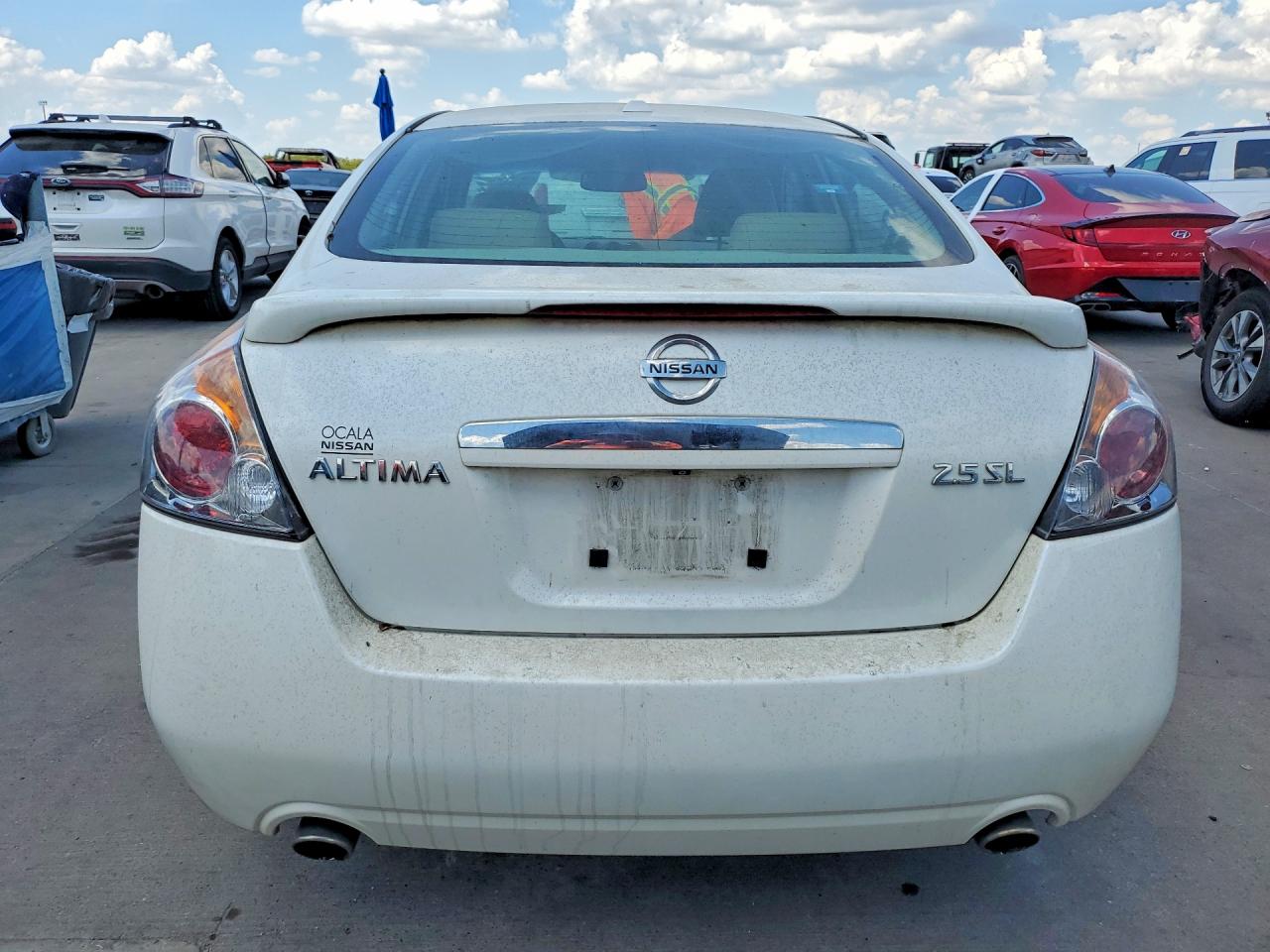 2007 Nissan Altima 2.5 White vin: 1N4AL21EX7N453840