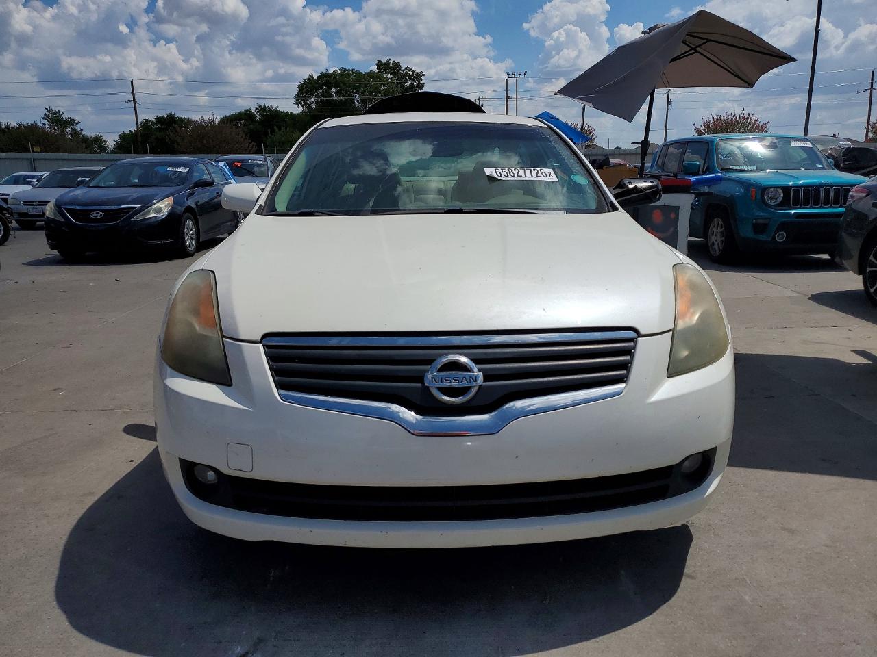 2007 Nissan Altima 2.5 White vin: 1N4AL21EX7N453840