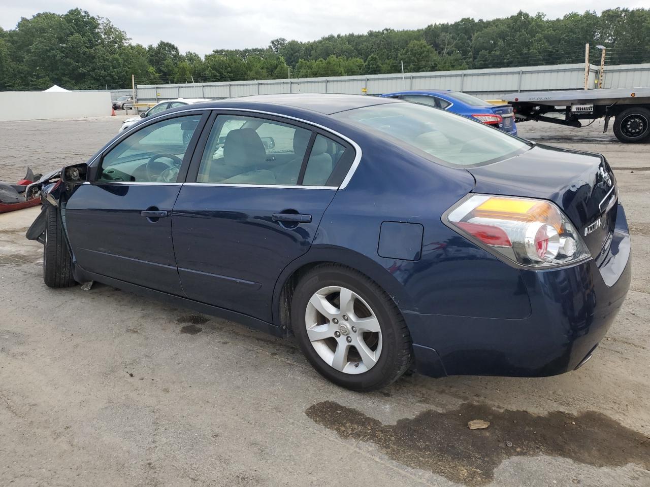 2007 Nissan Altima 2.5 Blue vin: 1N4AL21EX7N454731