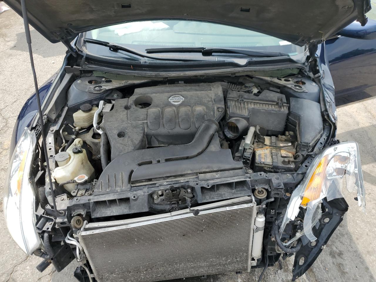 2007 Nissan Altima 2.5 Blue vin: 1N4AL21EX7N454731