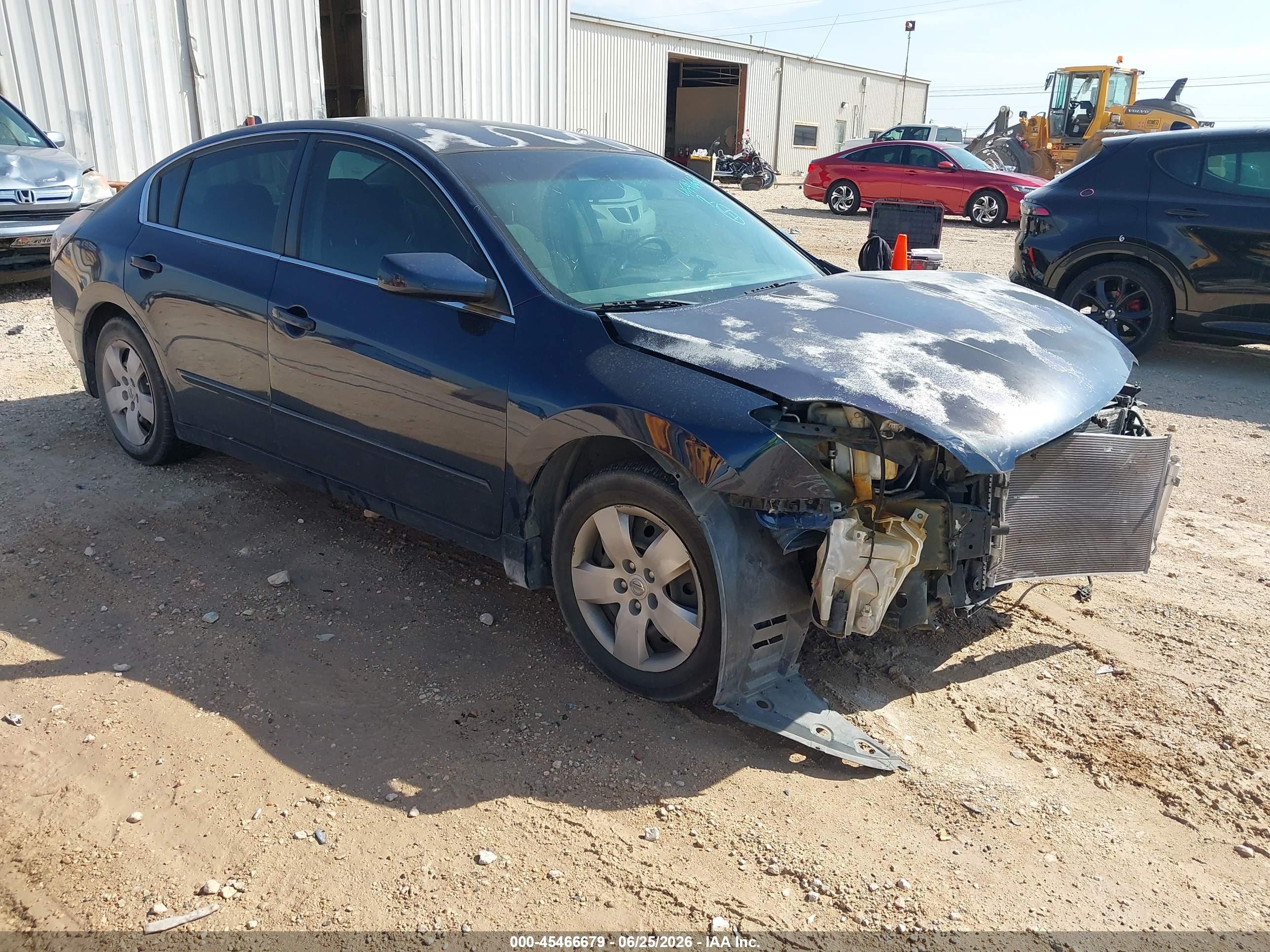 2007 Nissan Altima 2.5 S Blue vin: 1N4AL21EX7N463431