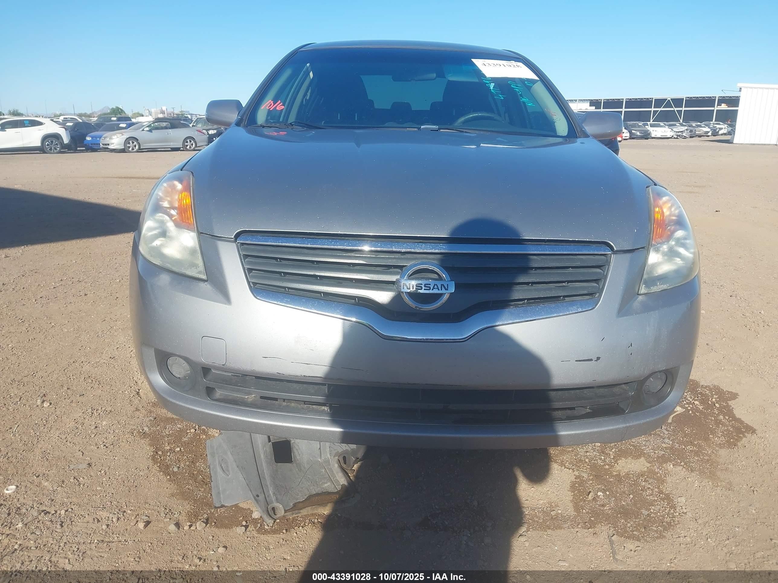2007 Nissan Altima 2.5 S Gray vin: 1N4AL21EX7N471996