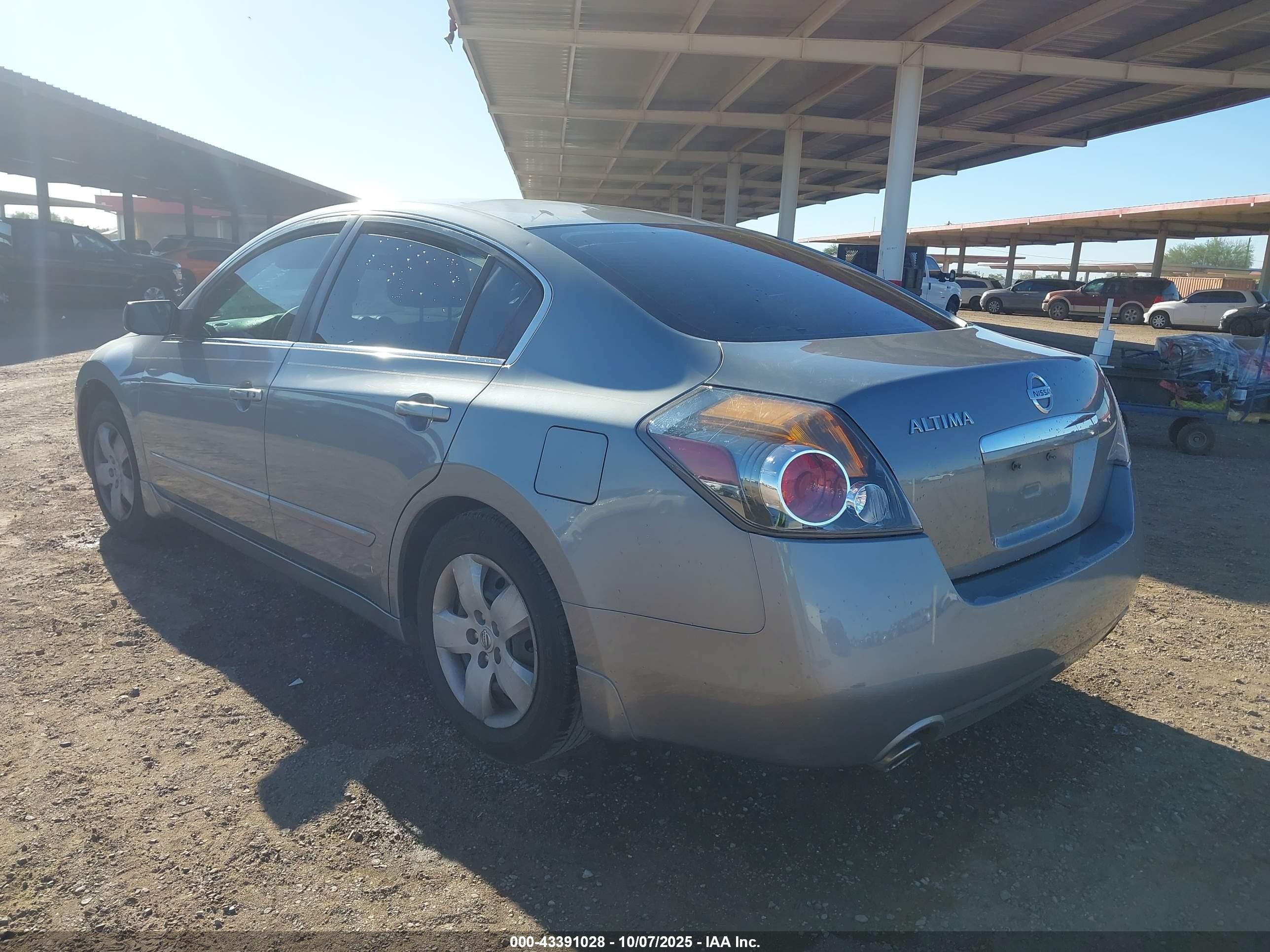 2007 Nissan Altima 2.5 S Gray vin: 1N4AL21EX7N471996