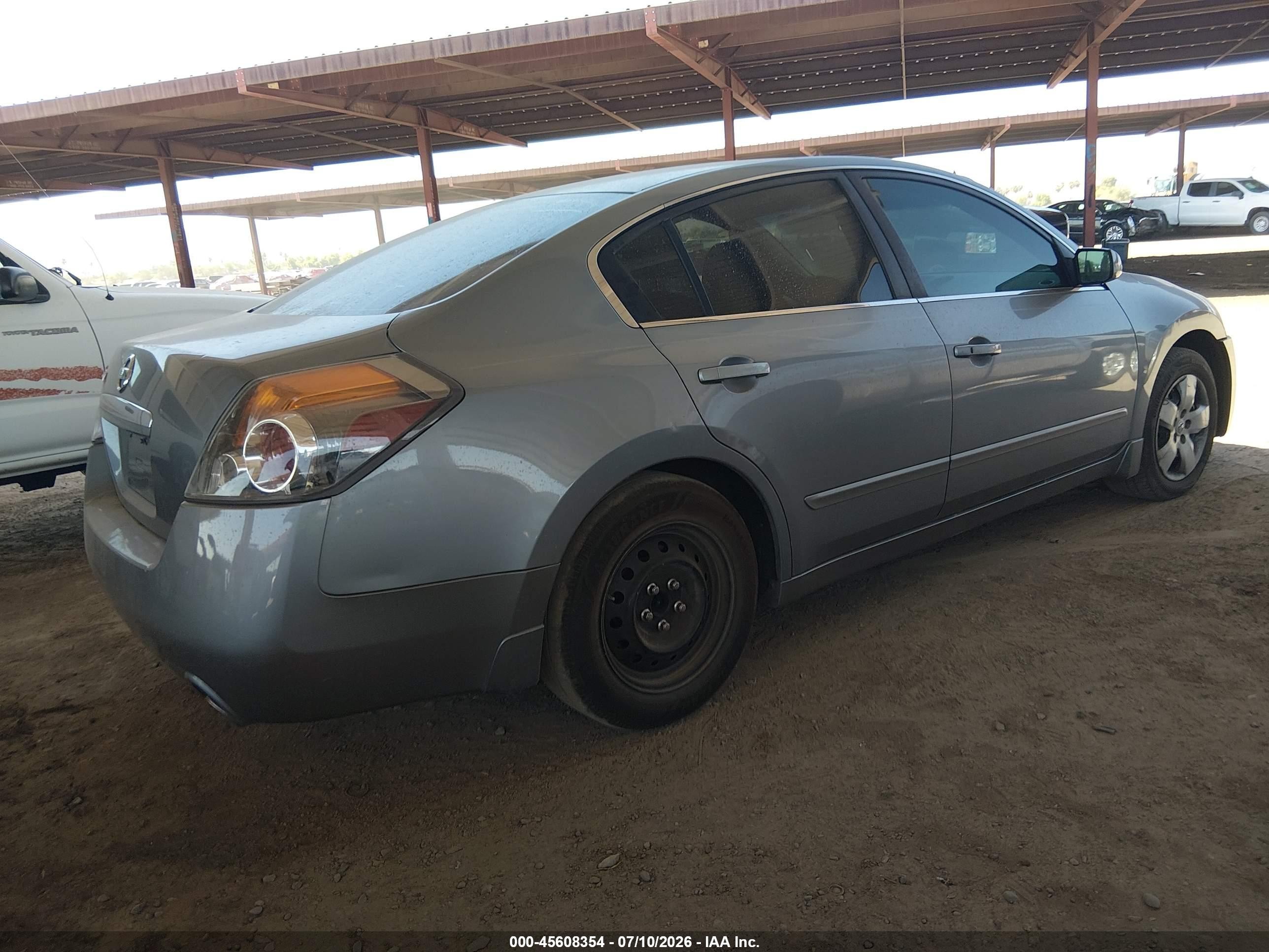 2007 Nissan Altima 2.5 S Gray vin: 1N4AL21EX7N471996