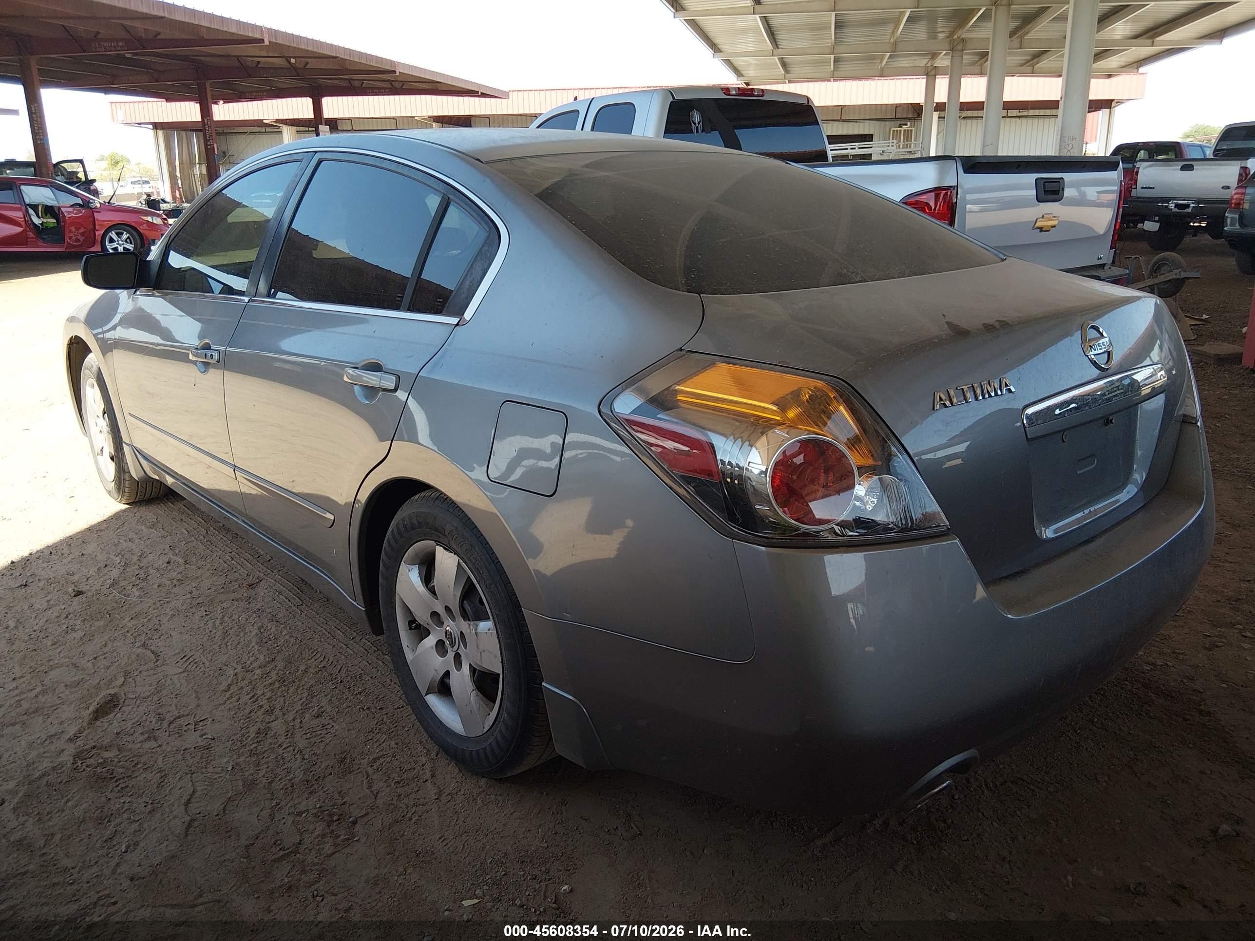 2007 Nissan Altima 2.5 S Gray vin: 1N4AL21EX7N471996