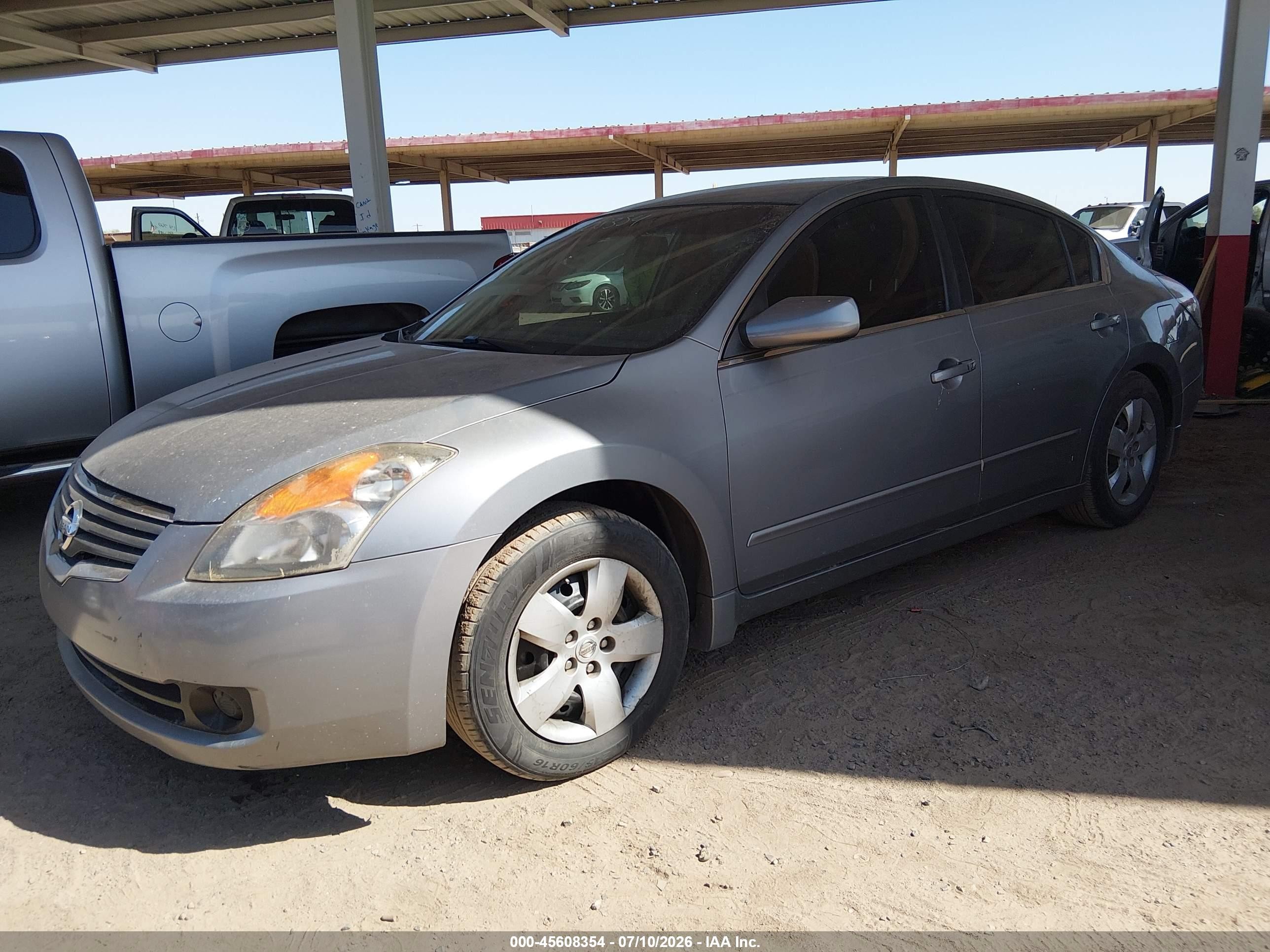 2007 Nissan Altima 2.5 S Gray vin: 1N4AL21EX7N471996