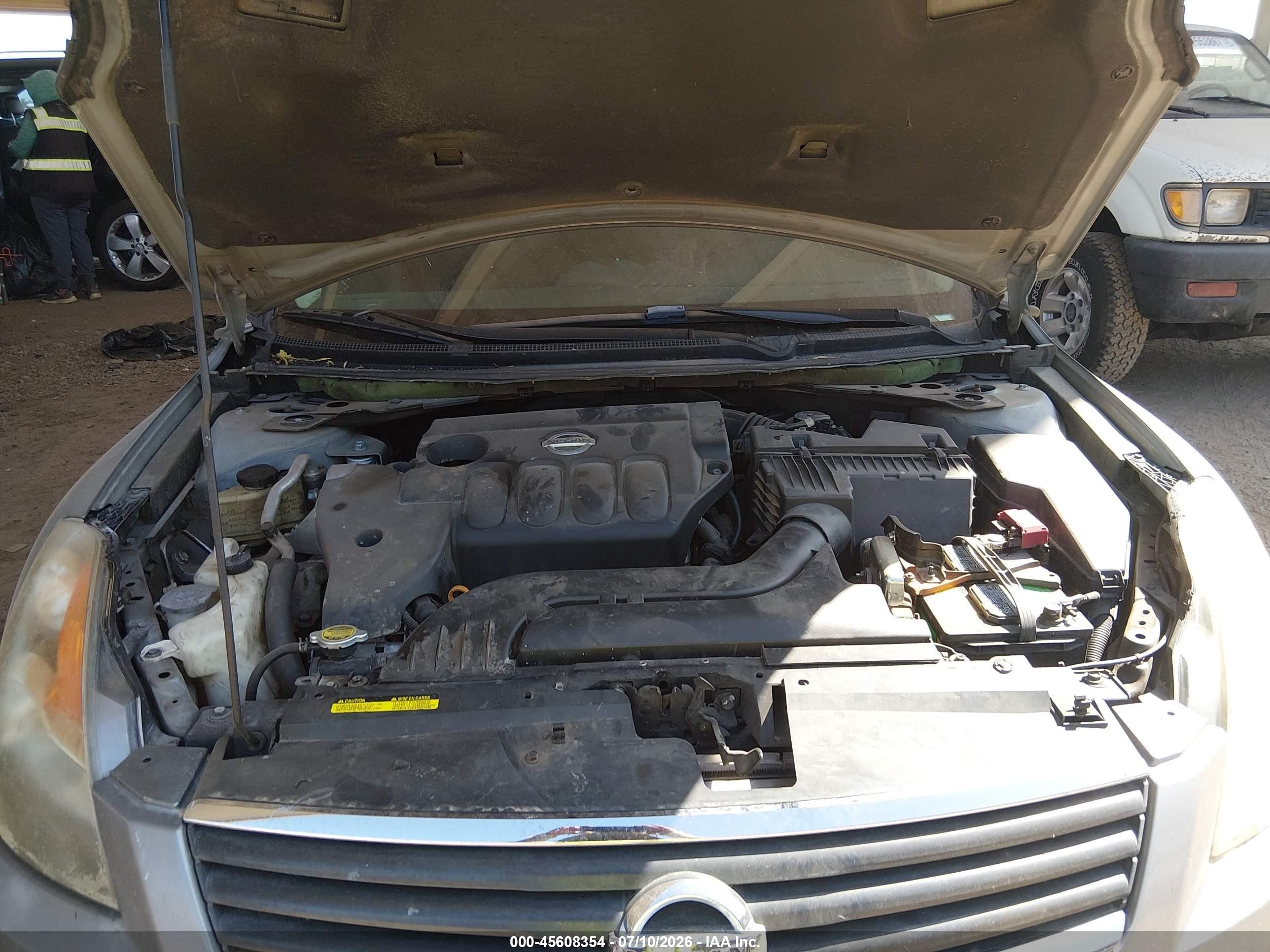 2007 Nissan Altima 2.5 S Gray vin: 1N4AL21EX7N471996
