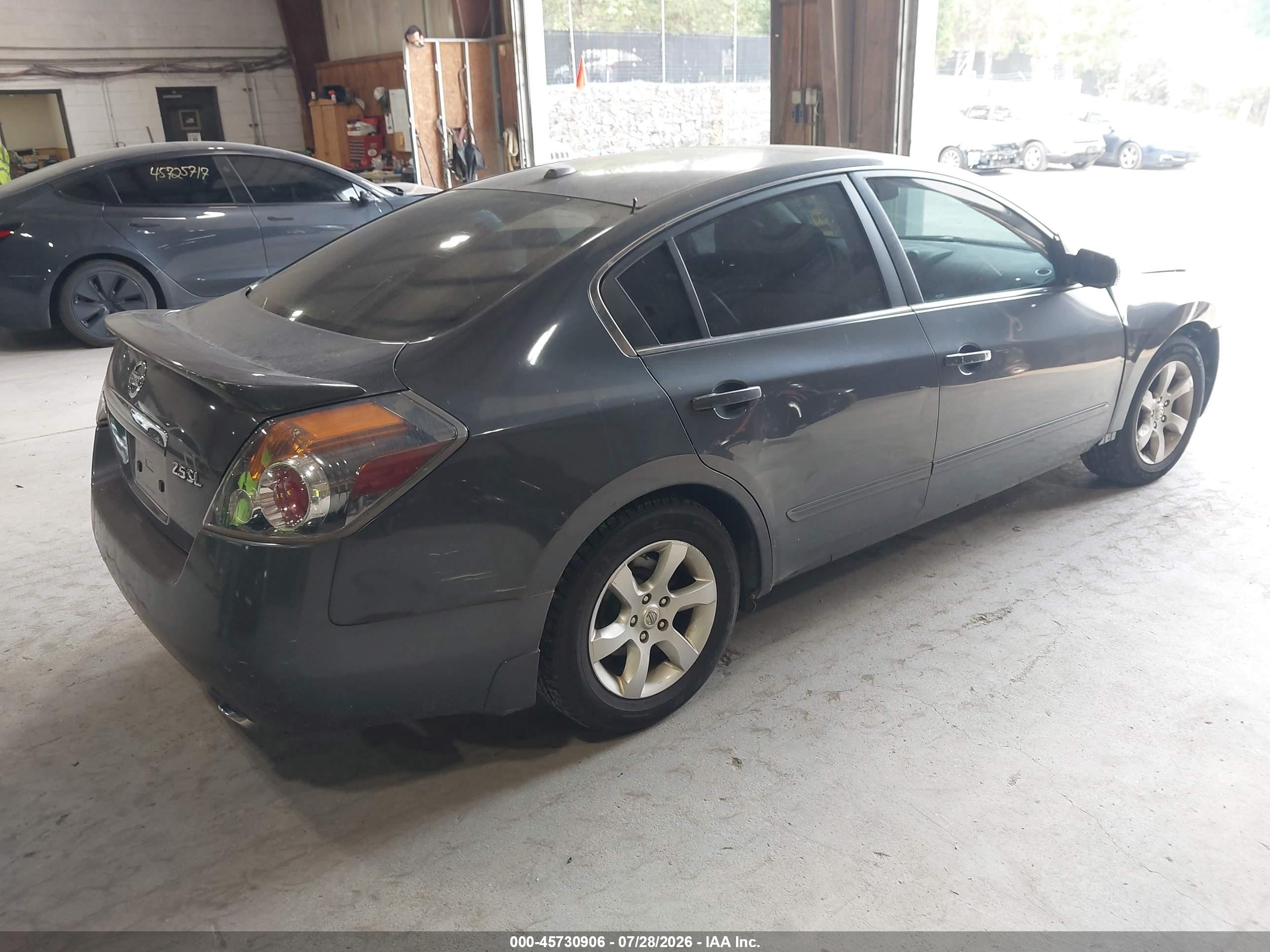 2007 Nissan Altima 2.5 S Gray vin: 1N4AL21EX7N476163