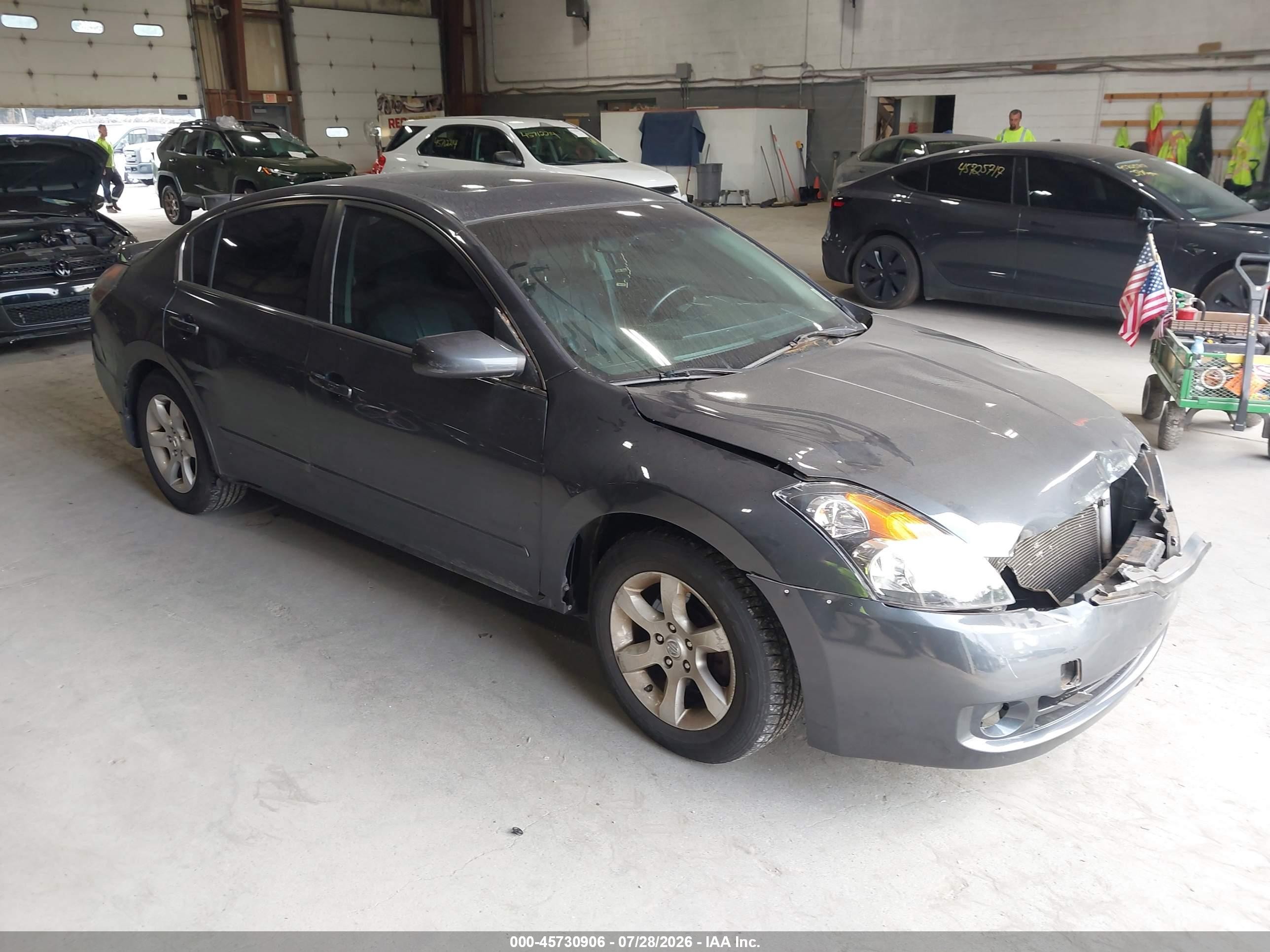 2007 Nissan Altima 2.5 S Gray vin: 1N4AL21EX7N476163