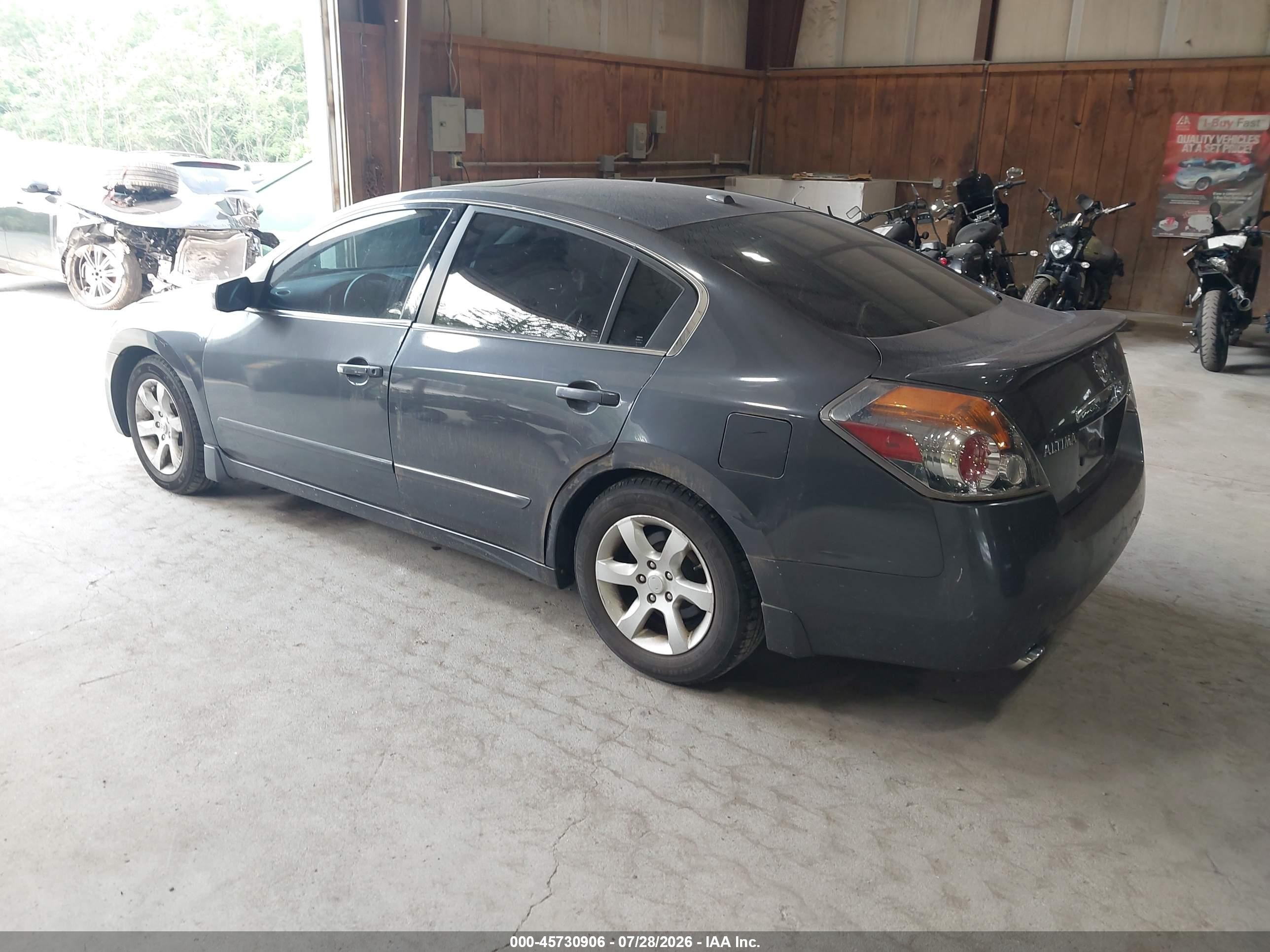 2007 Nissan Altima 2.5 S Gray vin: 1N4AL21EX7N476163
