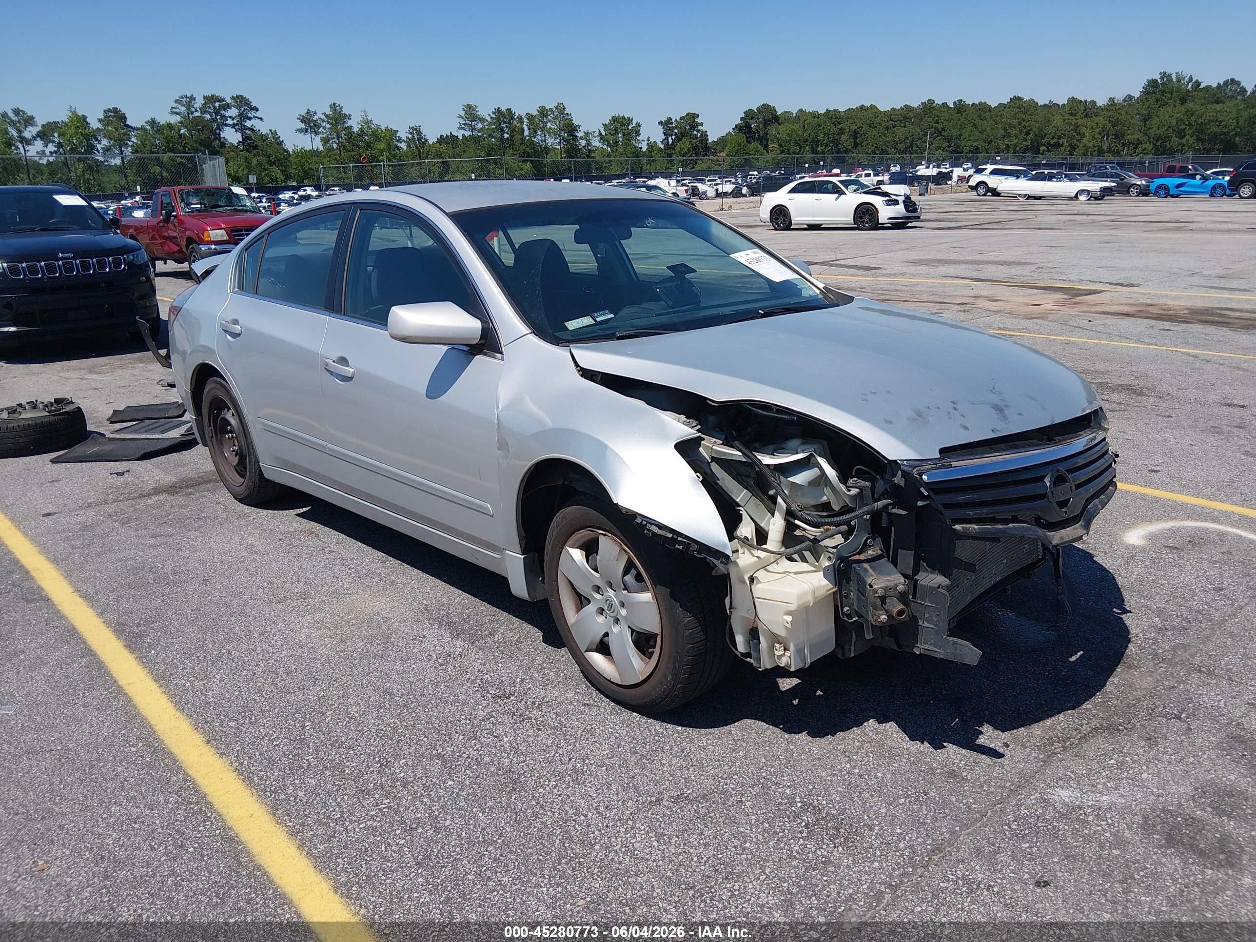 2008 Nissan Altima 2.5 S Silver vin: 1N4AL21EX8C165507