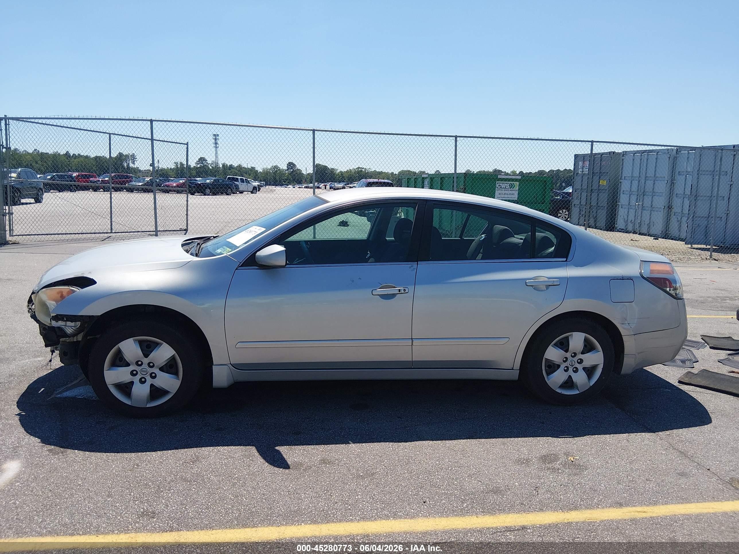 2008 Nissan Altima 2.5 S Silver vin: 1N4AL21EX8C165507