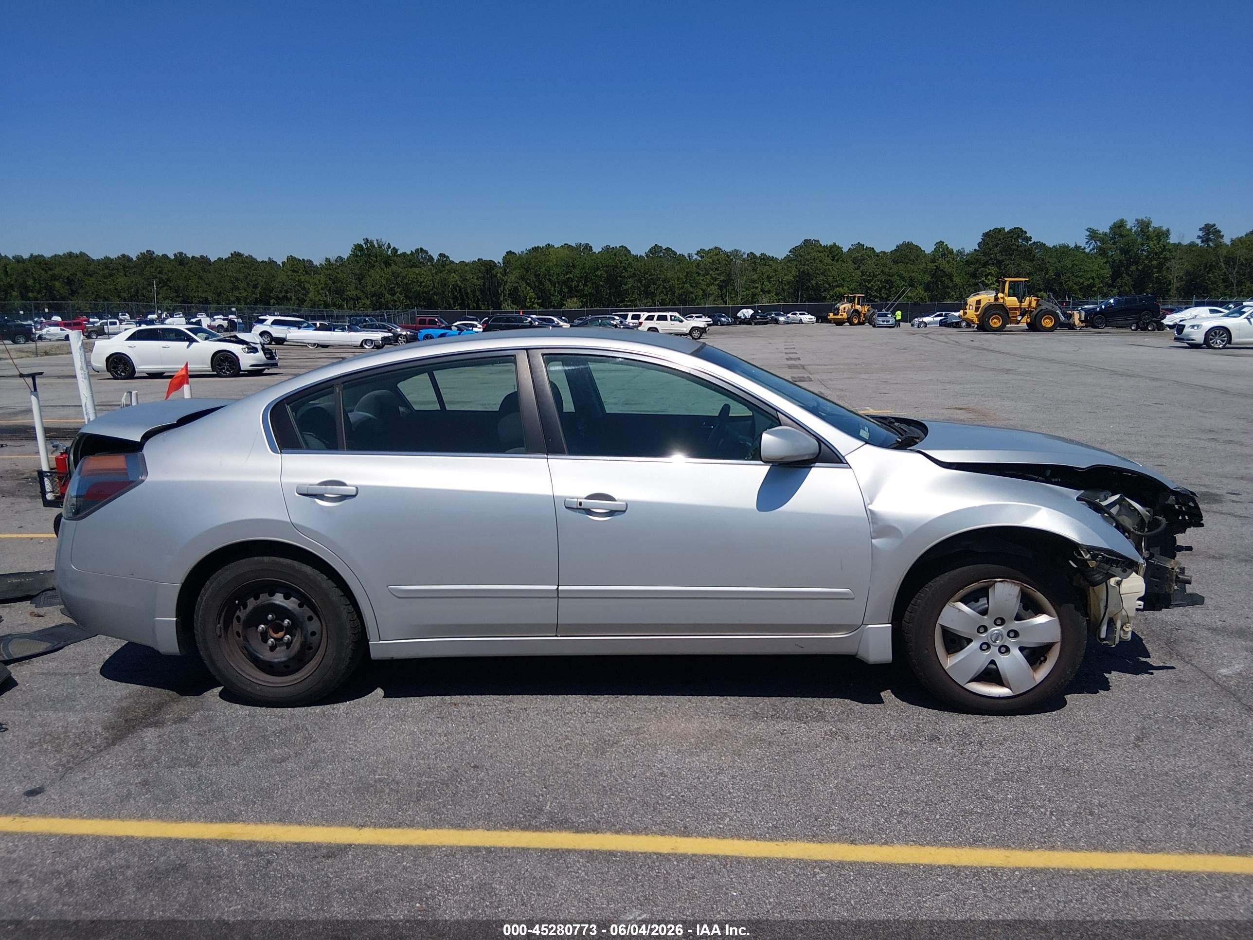 2008 Nissan Altima 2.5 S Silver vin: 1N4AL21EX8C165507