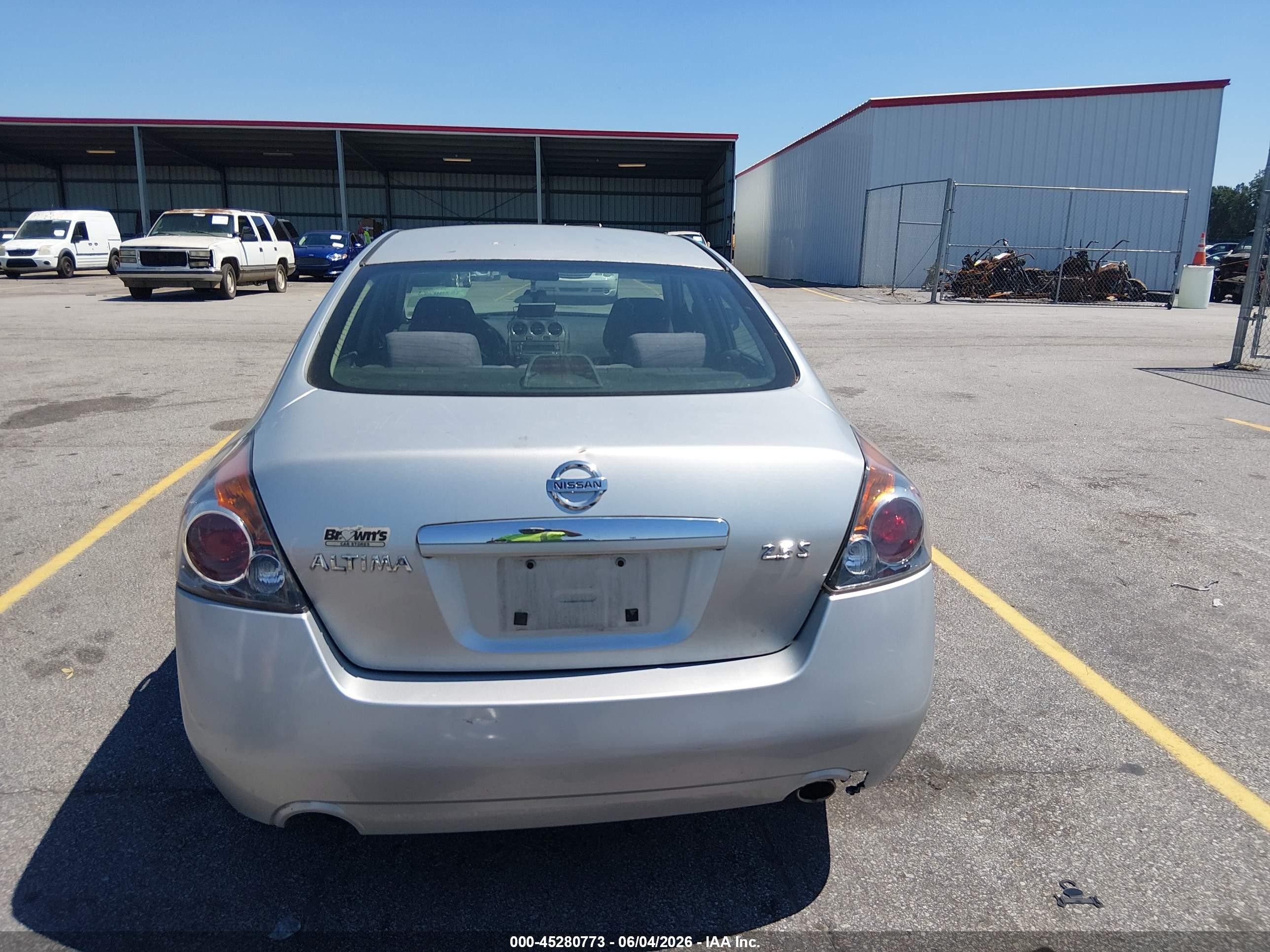 2008 Nissan Altima 2.5 S Silver vin: 1N4AL21EX8C165507