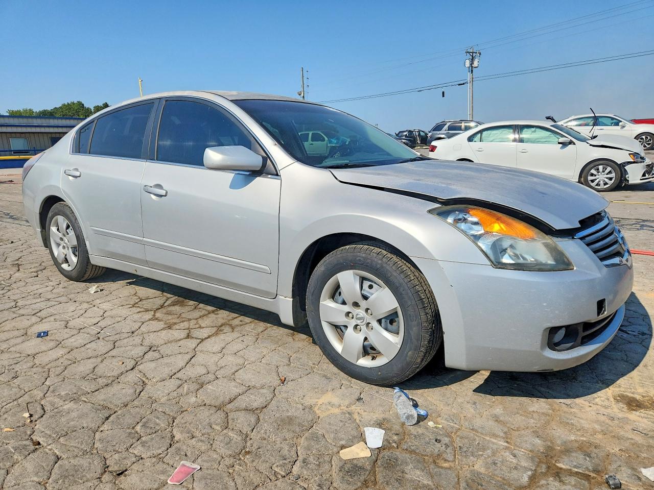 2008 Nissan Altima 2.5 Silver vin: 1N4AL21EX8C167970