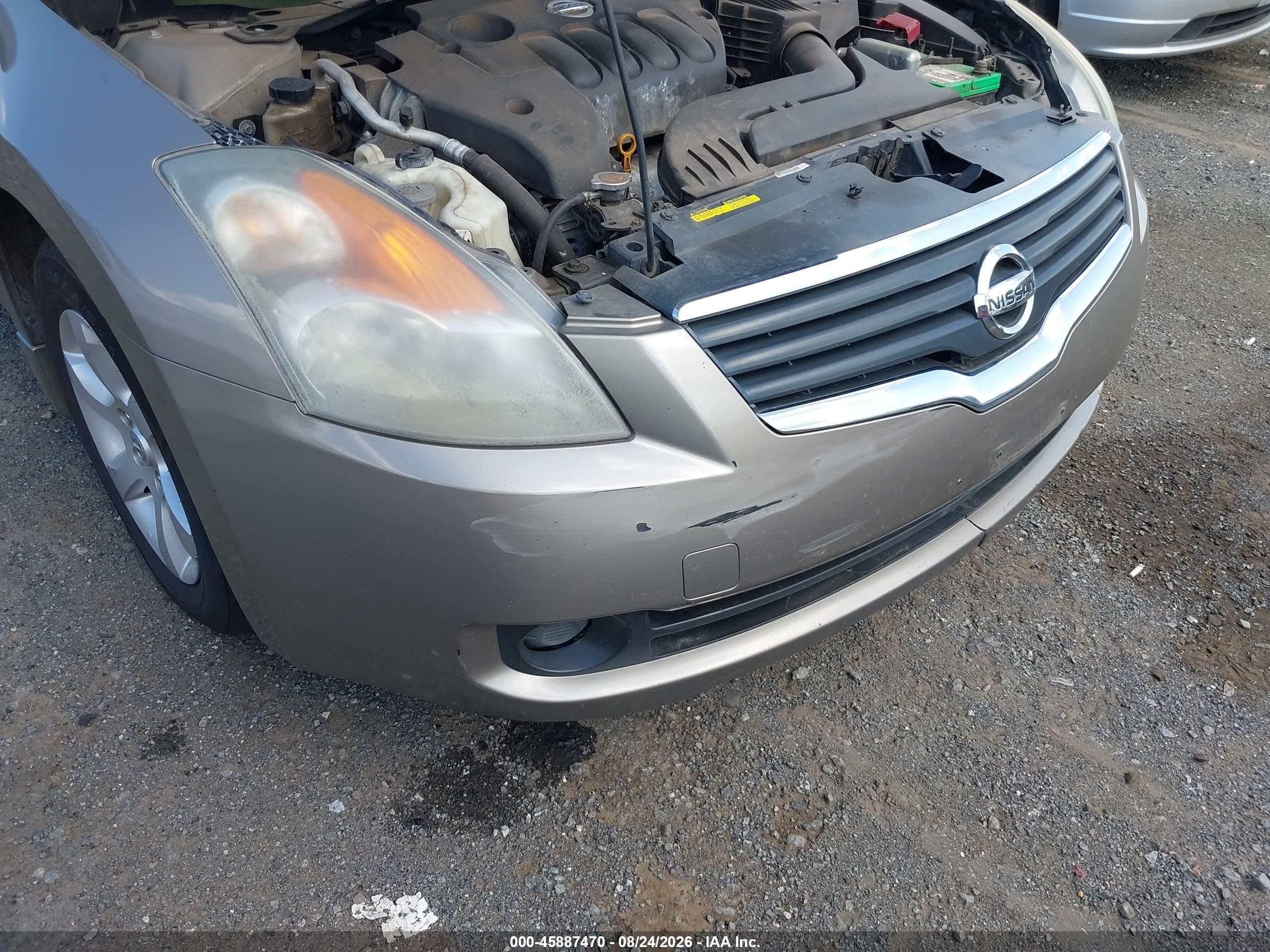 2008 Nissan Altima 2.5 Sl Серый vin: 1N4AL21EX8C206329