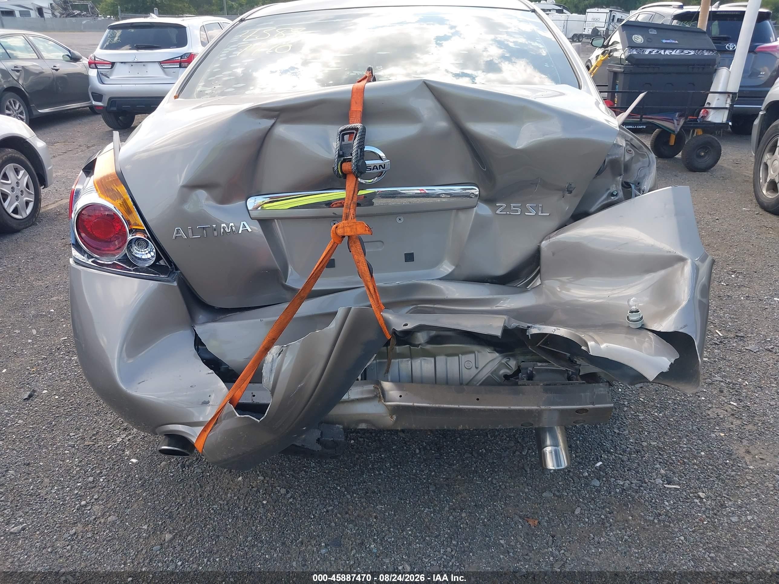 2008 Nissan Altima 2.5 Sl Серый vin: 1N4AL21EX8C206329