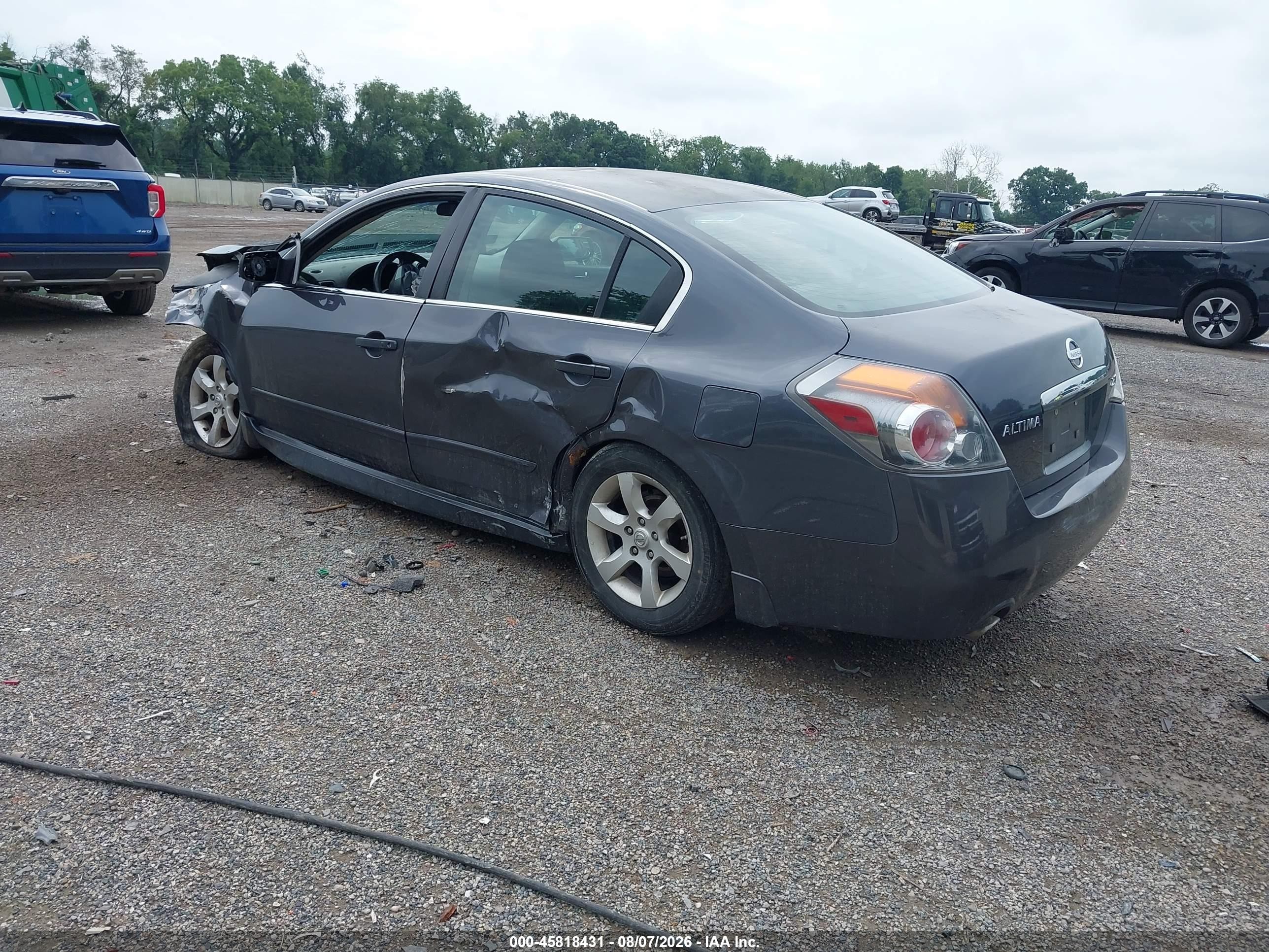 2008 Nissan Altima 2.5 S Серый vin: 1N4AL21EX8C222496