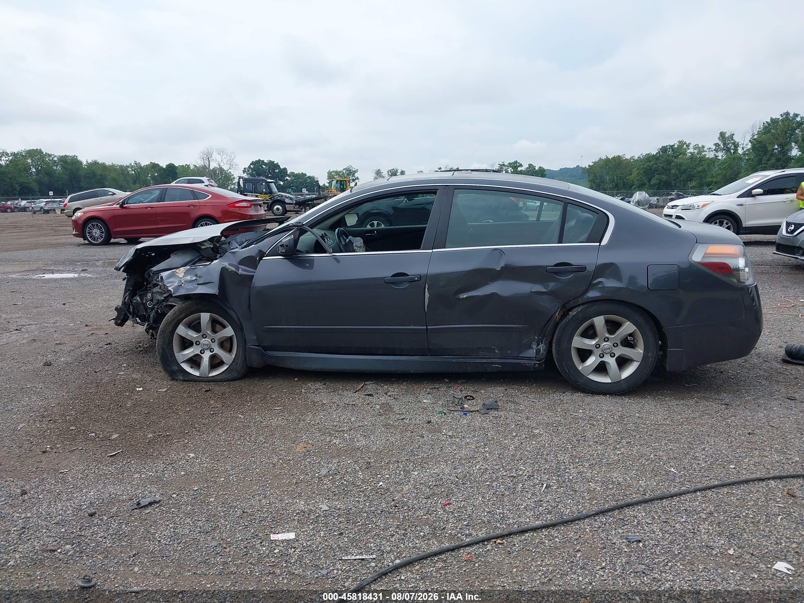 2008 Nissan Altima 2.5 S Серый vin: 1N4AL21EX8C222496
