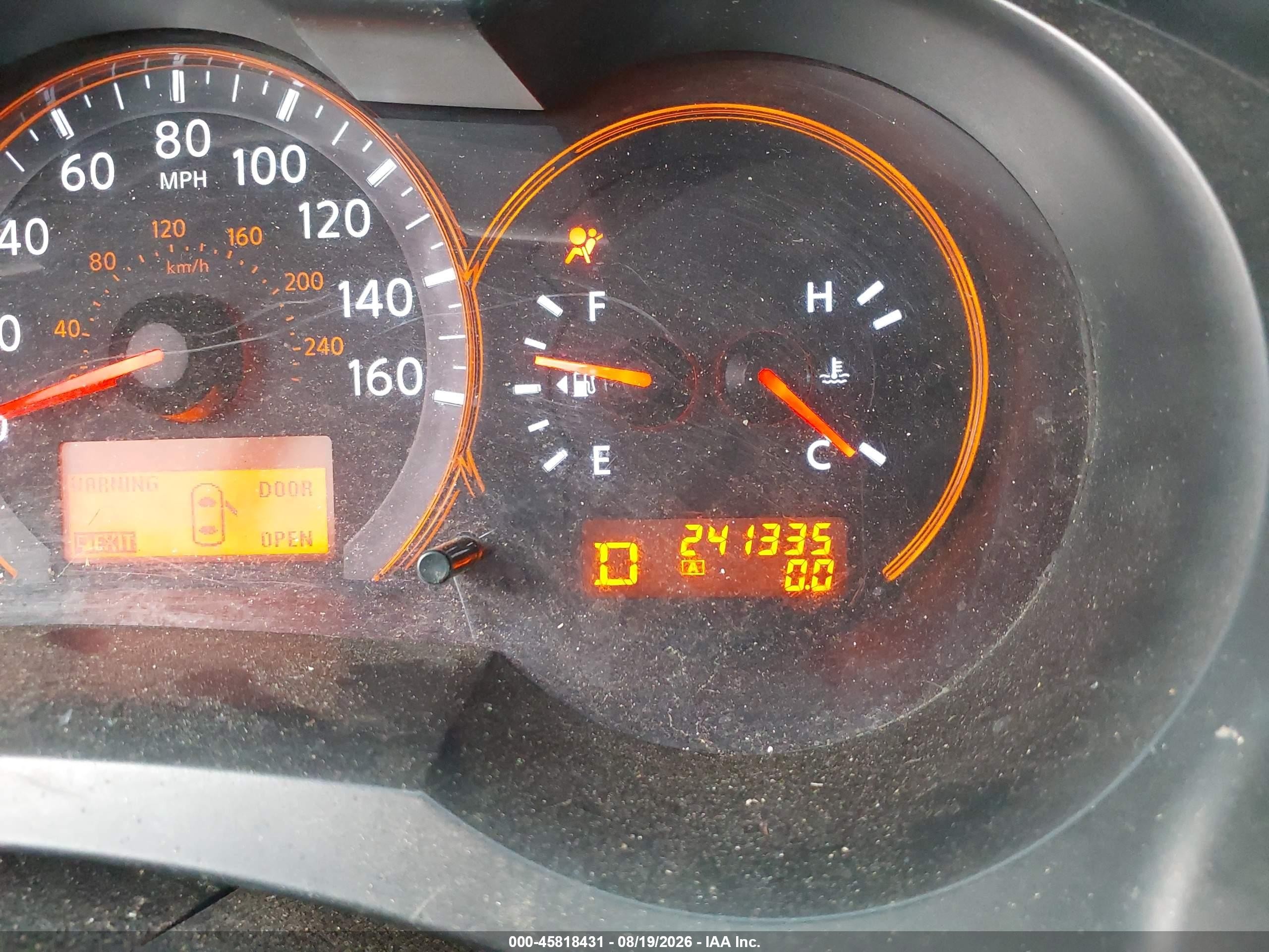 2008 Nissan Altima 2.5 S Серый vin: 1N4AL21EX8C222496