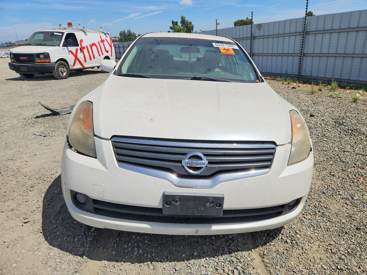 2008 Nissan Altima 2.5 White vin: 1N4AL21EX8C232901
