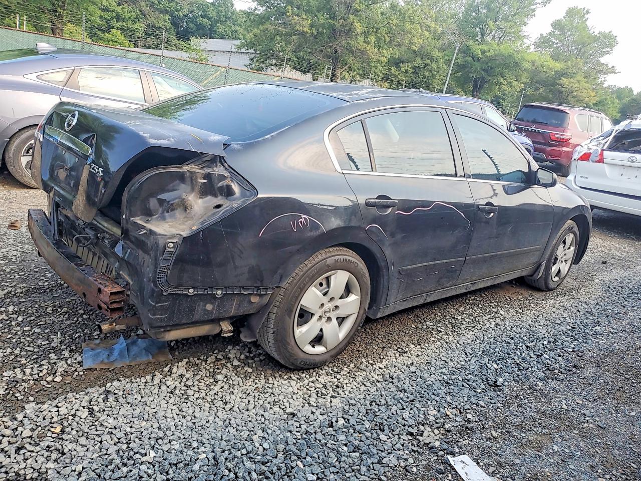 2008 Nissan Altima 2.5 Black vin: 1N4AL21EX8C273433