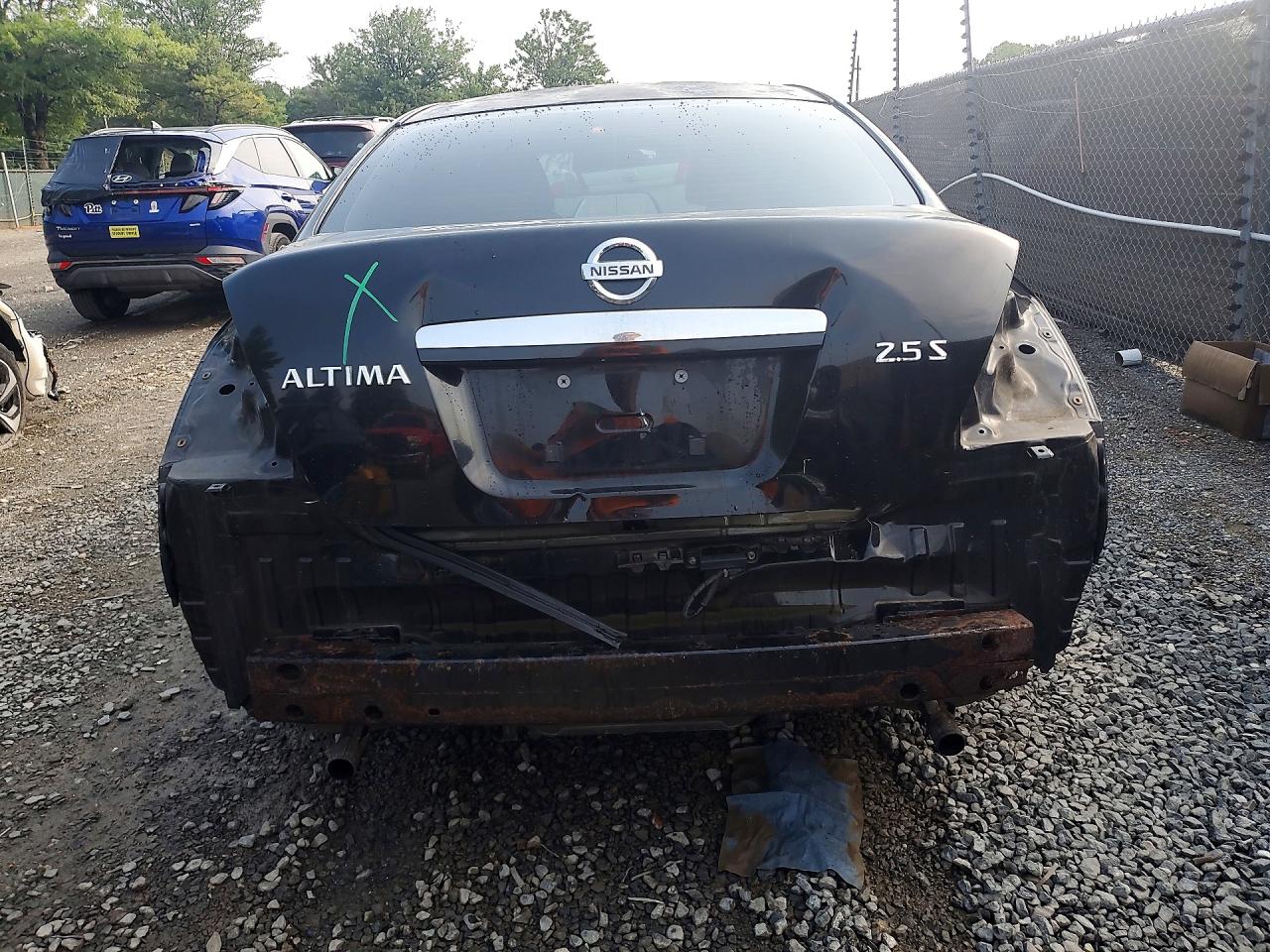 2008 Nissan Altima 2.5 Black vin: 1N4AL21EX8C273433