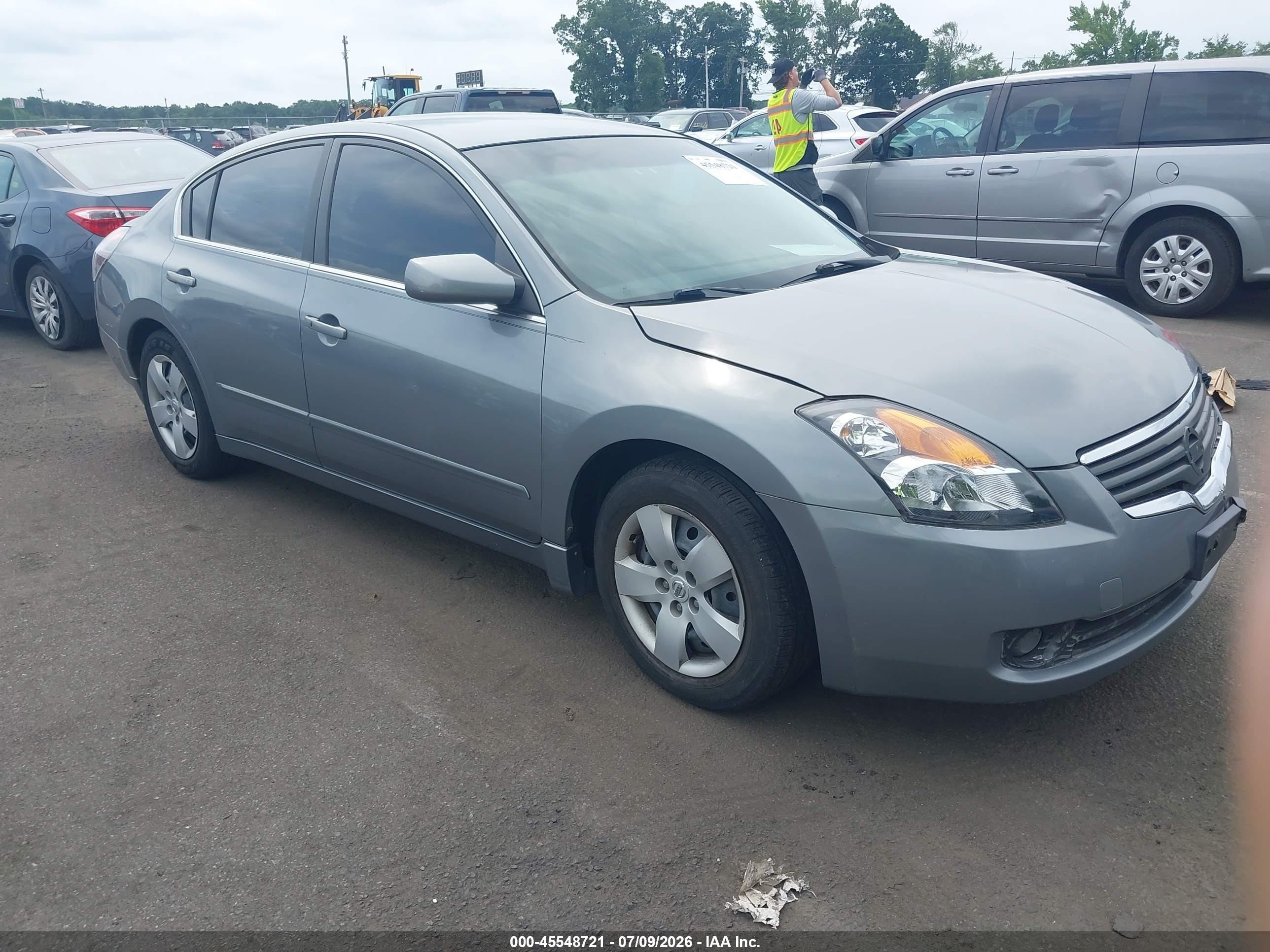 2008 Nissan Altima 2.5 S Silver vin: 1N4AL21EX8N400847