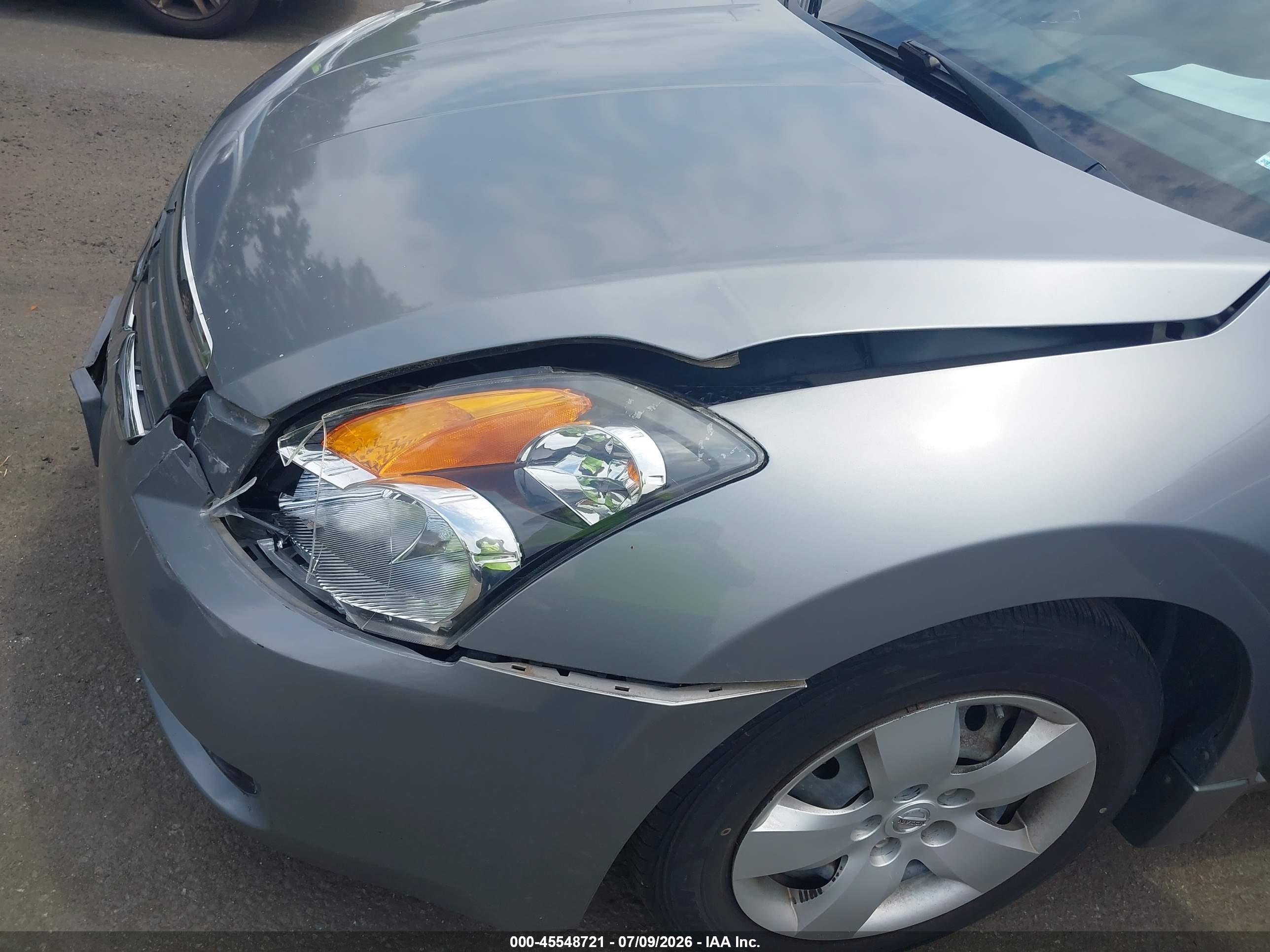 2008 Nissan Altima 2.5 S Silver vin: 1N4AL21EX8N400847