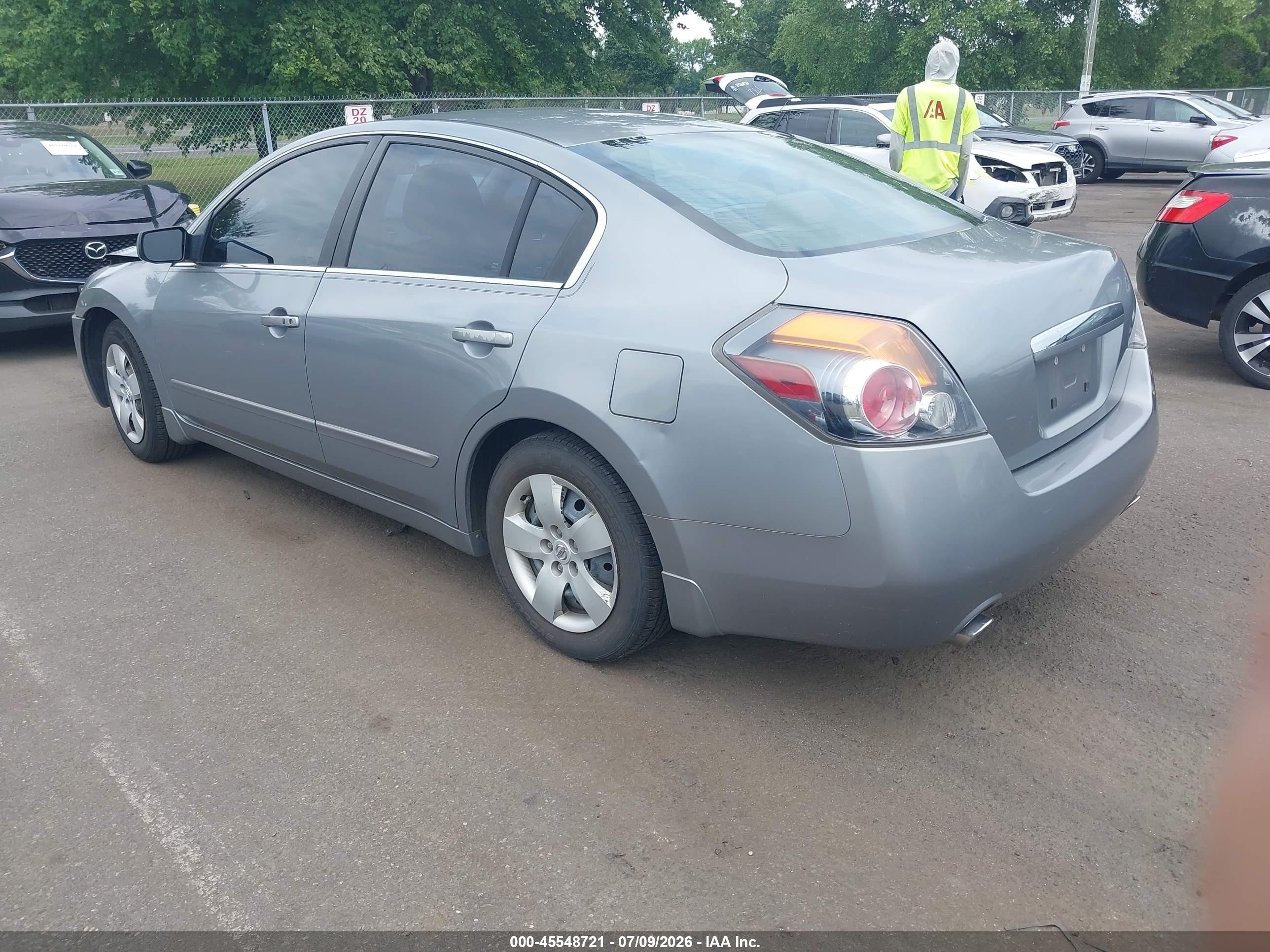 2008 Nissan Altima 2.5 S Silver vin: 1N4AL21EX8N400847