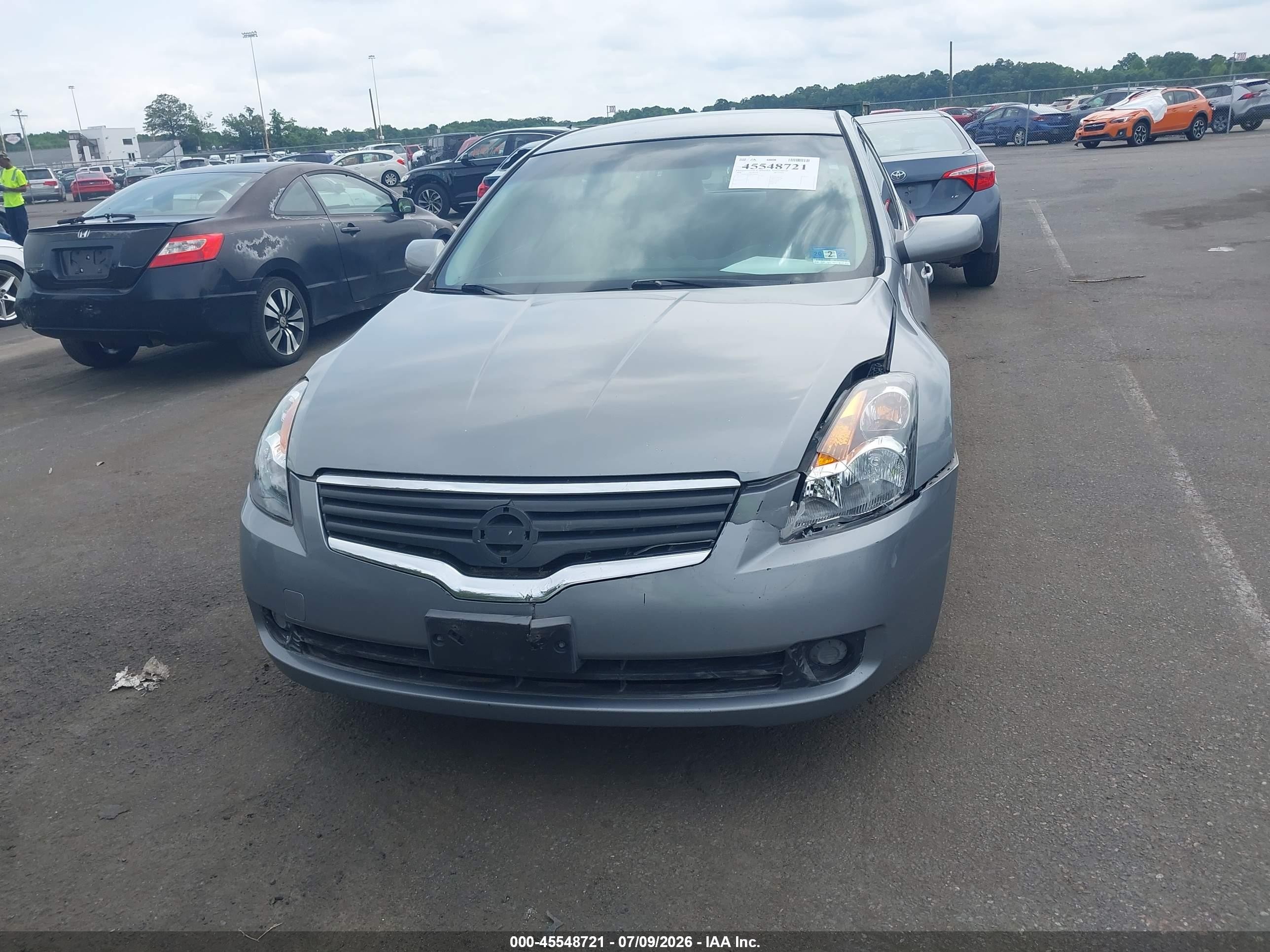 2008 Nissan Altima 2.5 S Silver vin: 1N4AL21EX8N400847