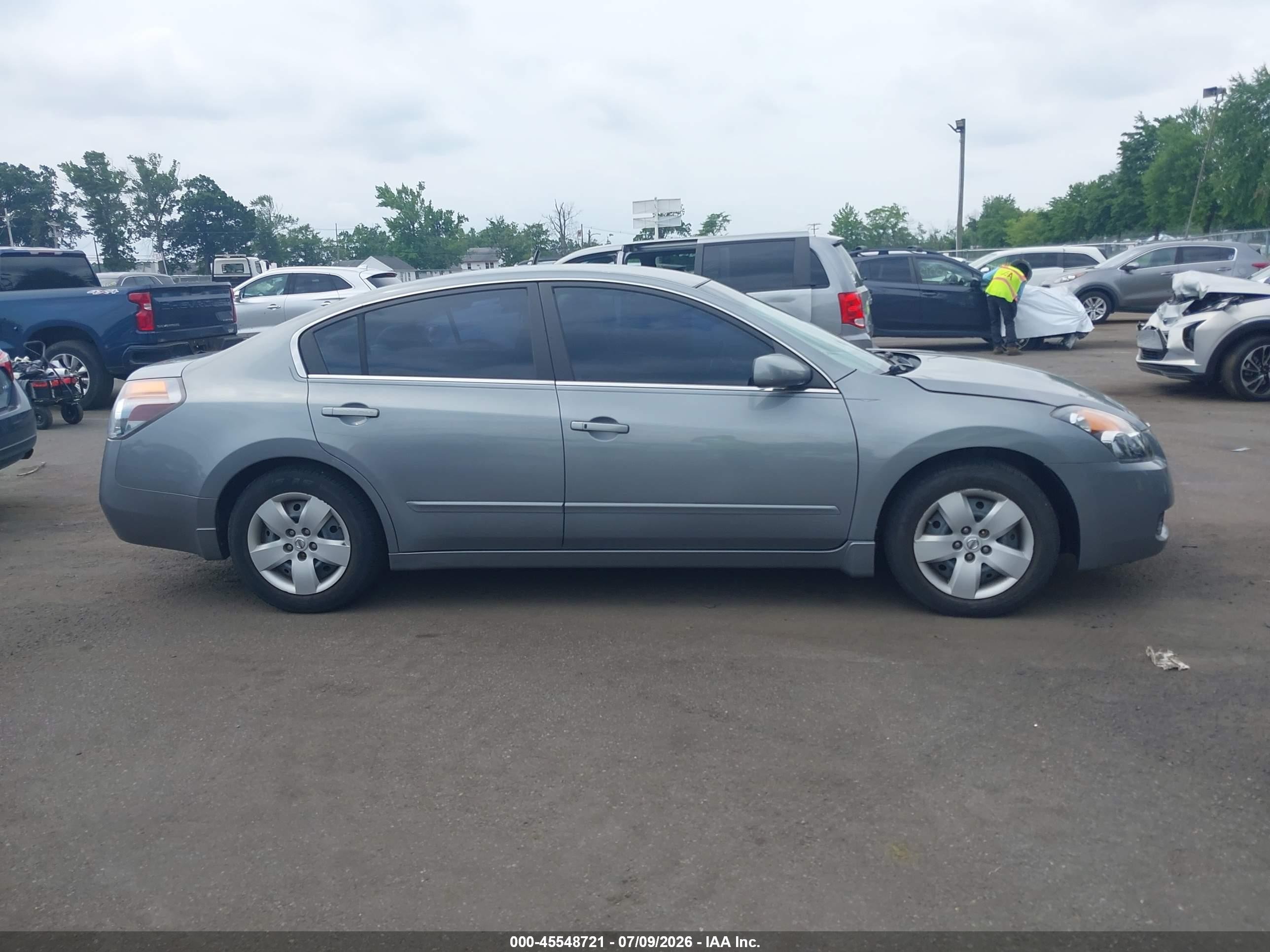 2008 Nissan Altima 2.5 S Silver vin: 1N4AL21EX8N400847
