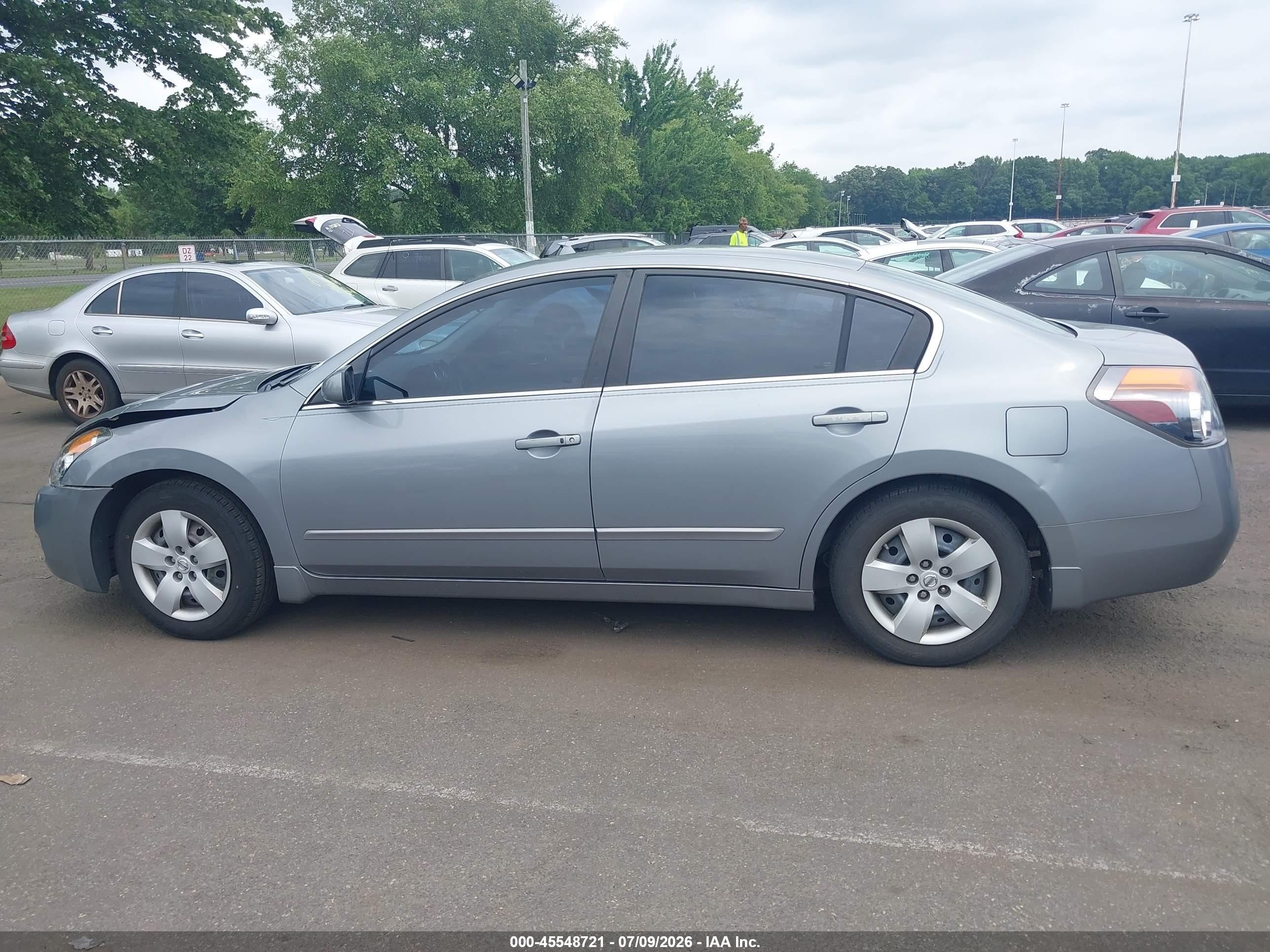 2008 Nissan Altima 2.5 S Silver vin: 1N4AL21EX8N400847