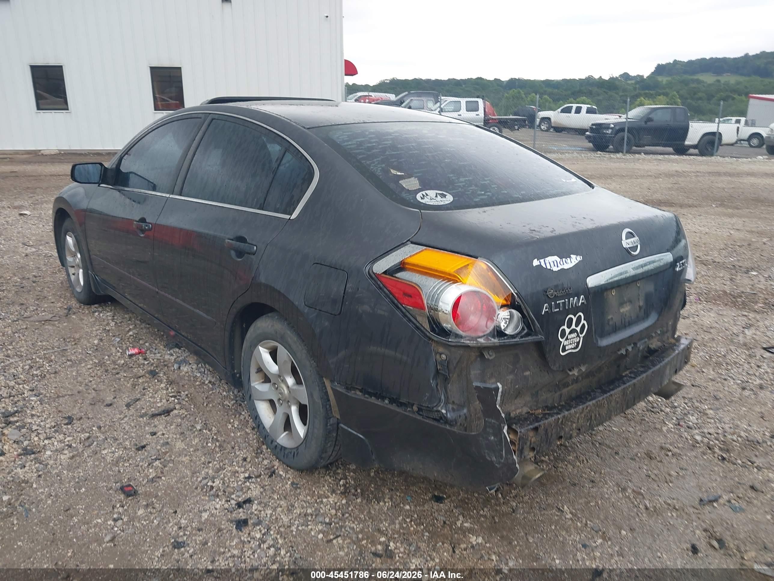 2008 Nissan Altima 2.5 Sl Серый vin: 1N4AL21EX8N433329