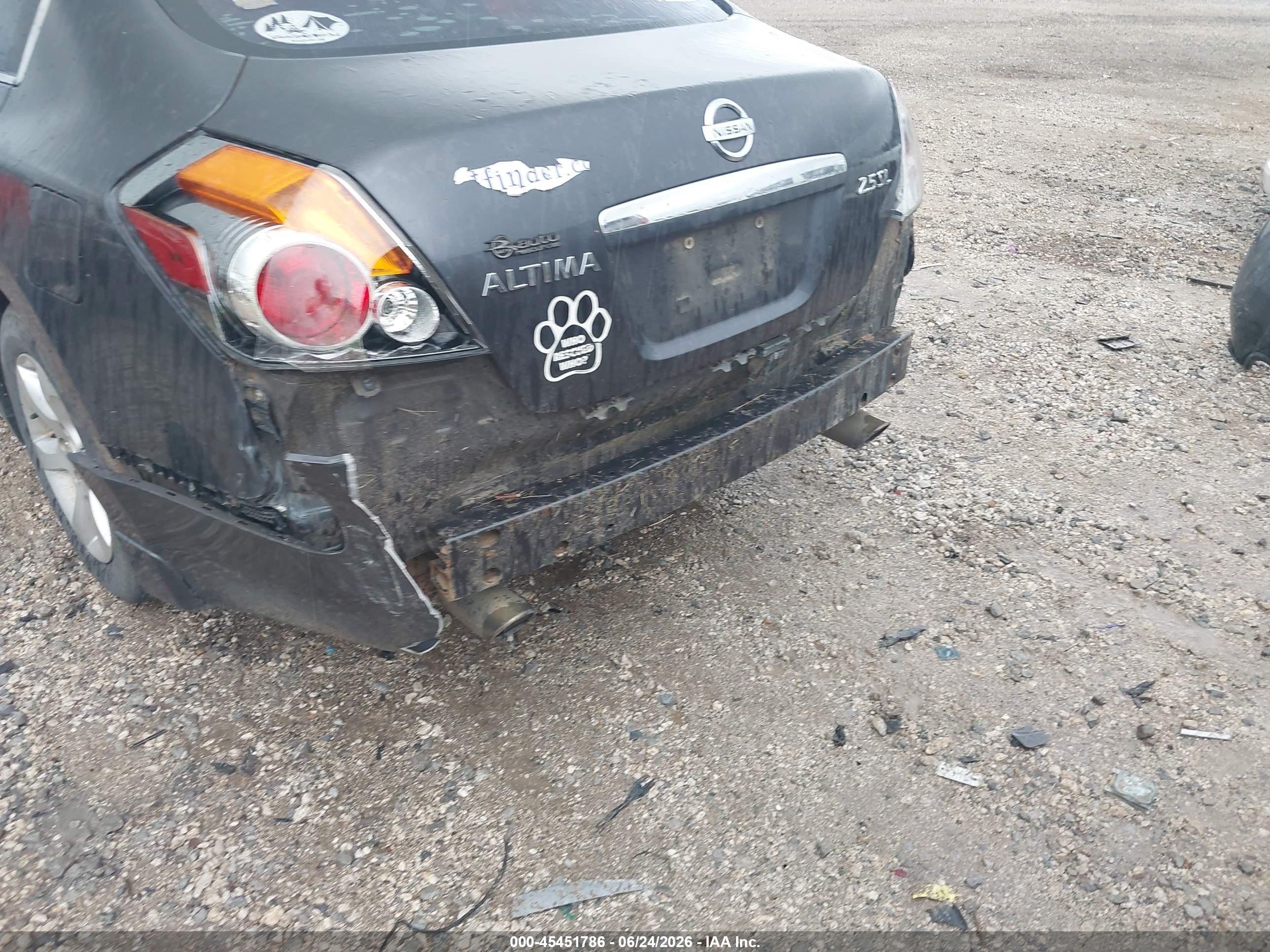 2008 Nissan Altima 2.5 Sl Серый vin: 1N4AL21EX8N433329