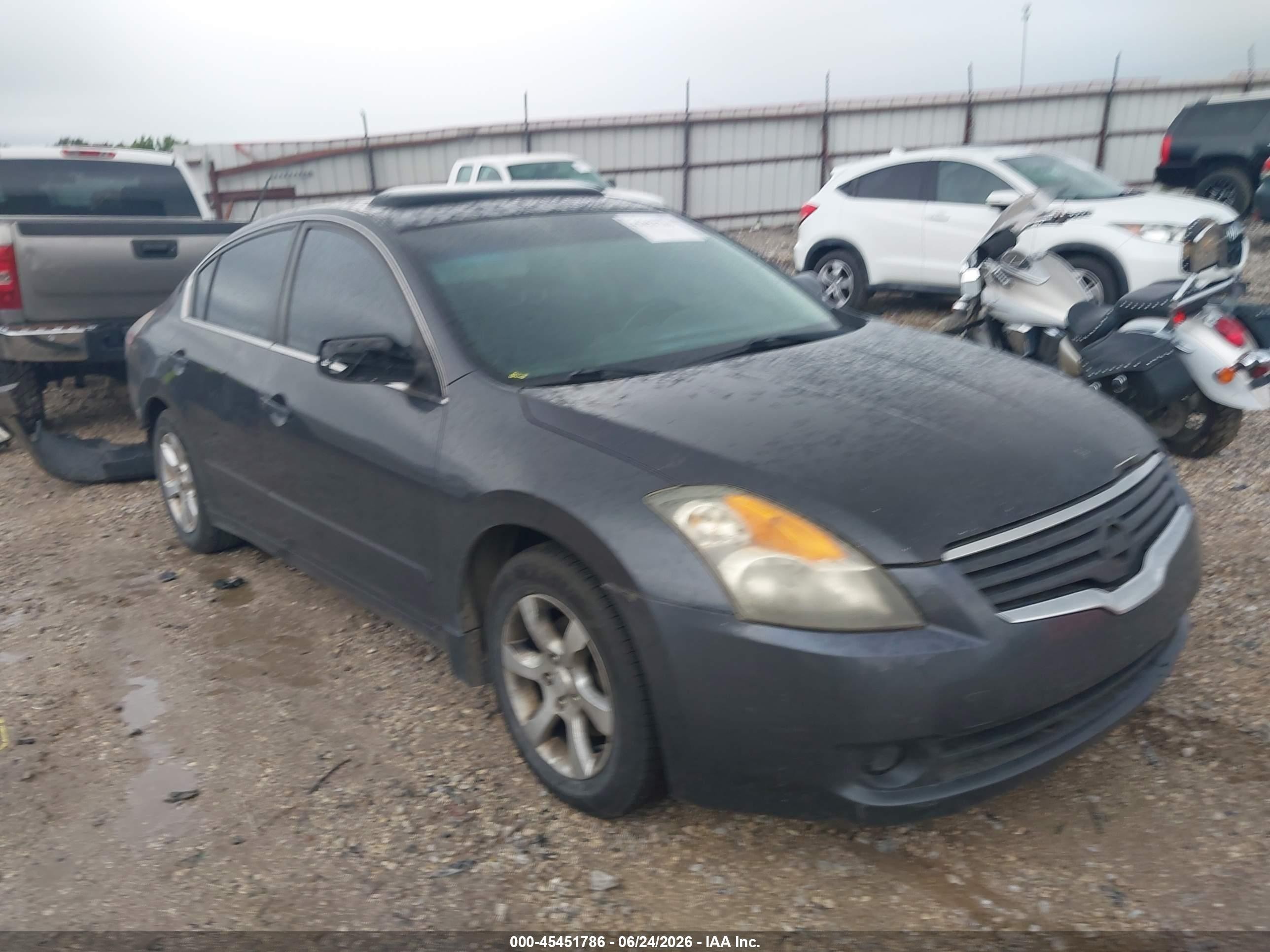 2008 Nissan Altima 2.5 Sl Серый vin: 1N4AL21EX8N433329