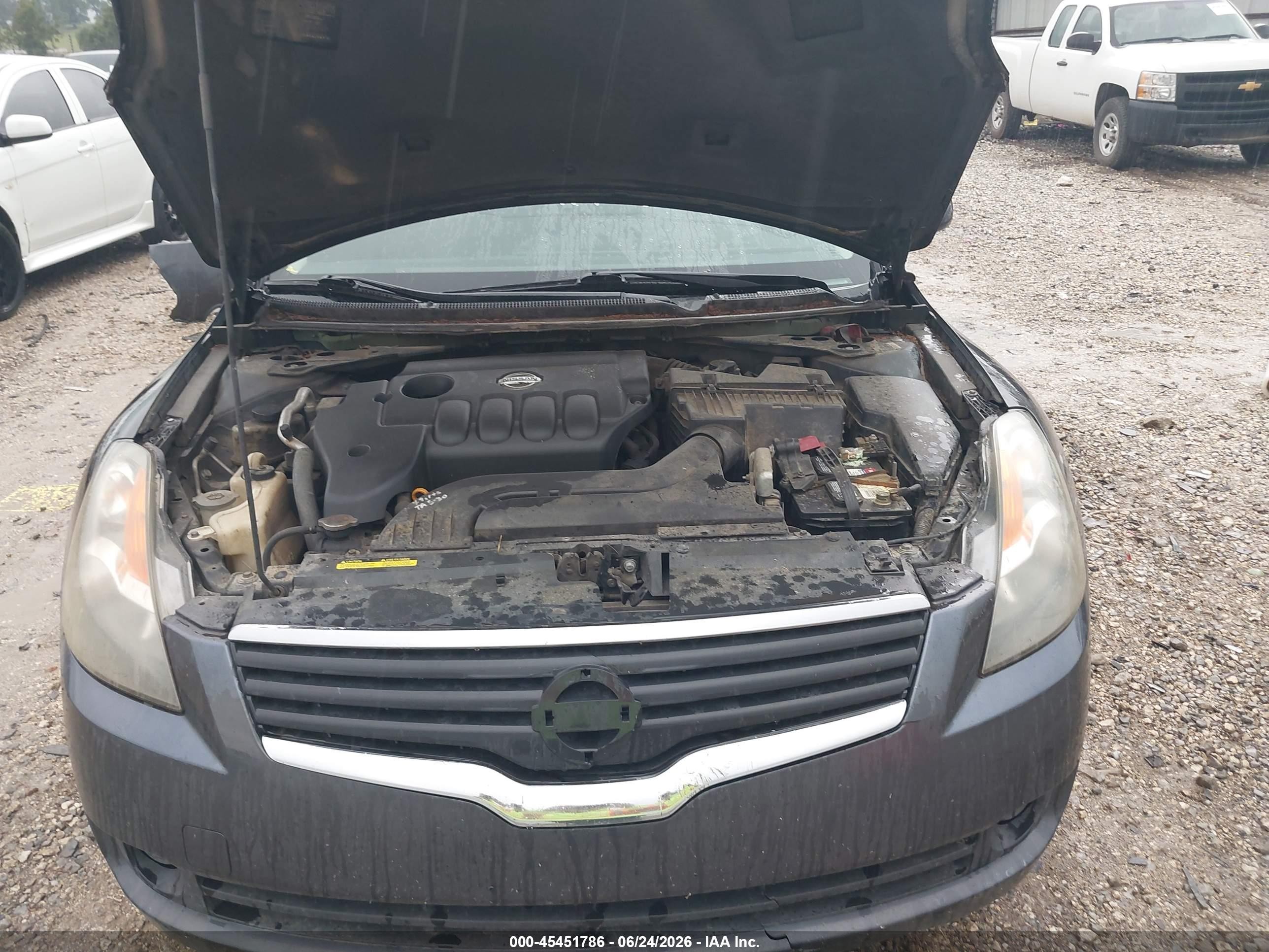 2008 Nissan Altima 2.5 Sl Серый vin: 1N4AL21EX8N433329