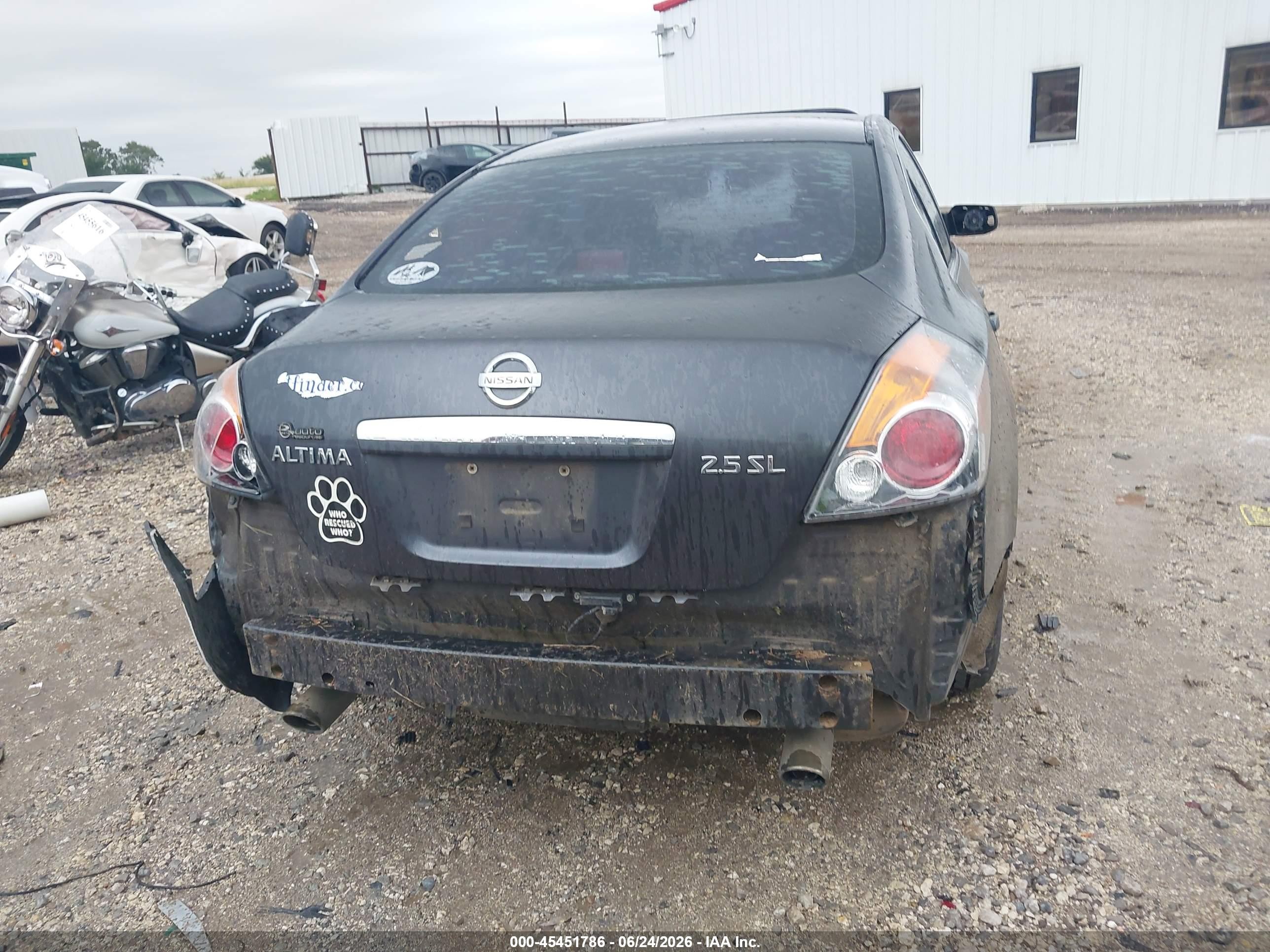 2008 Nissan Altima 2.5 Sl Серый vin: 1N4AL21EX8N433329